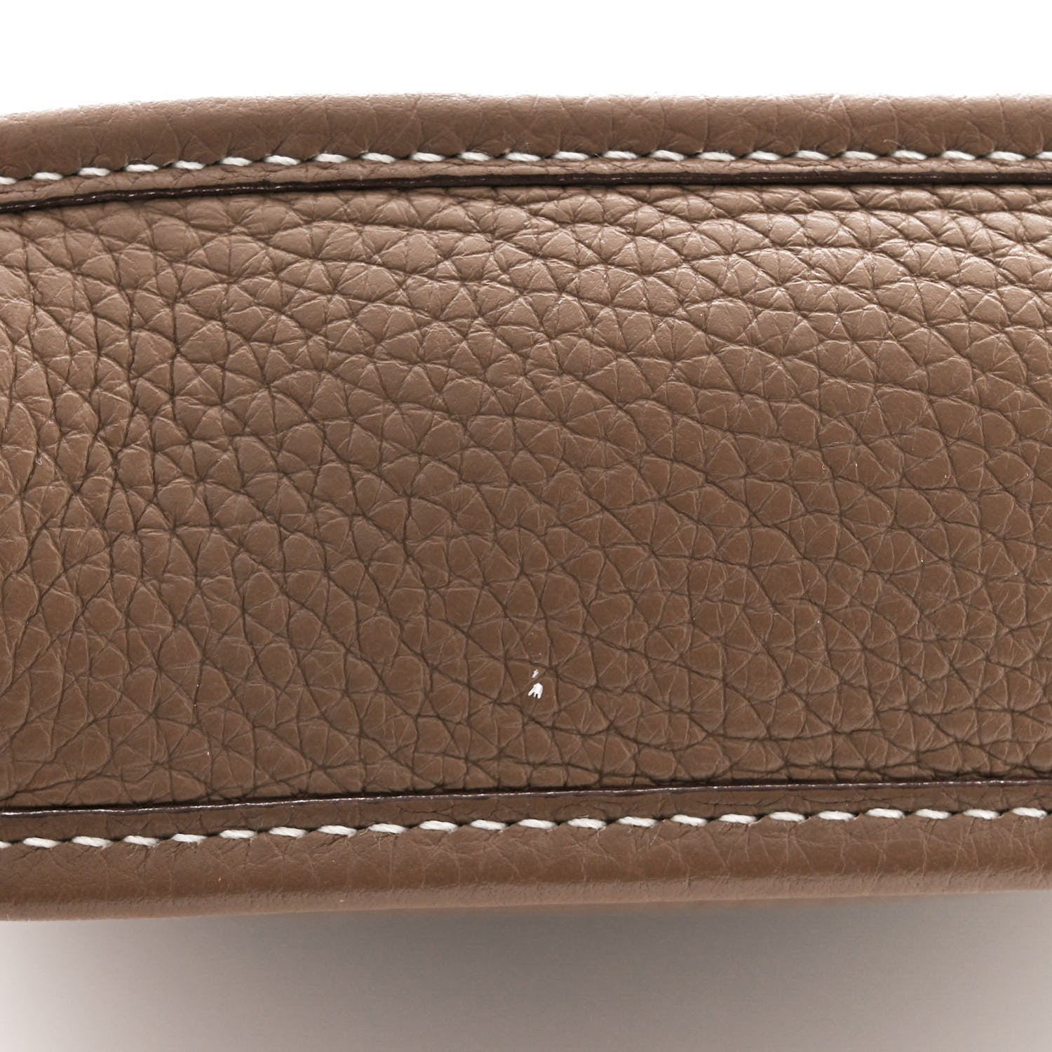 Hermes Taurillon Clemence Amazone Evelyne TPM Etoupe Bleu Indigo 11 of 12