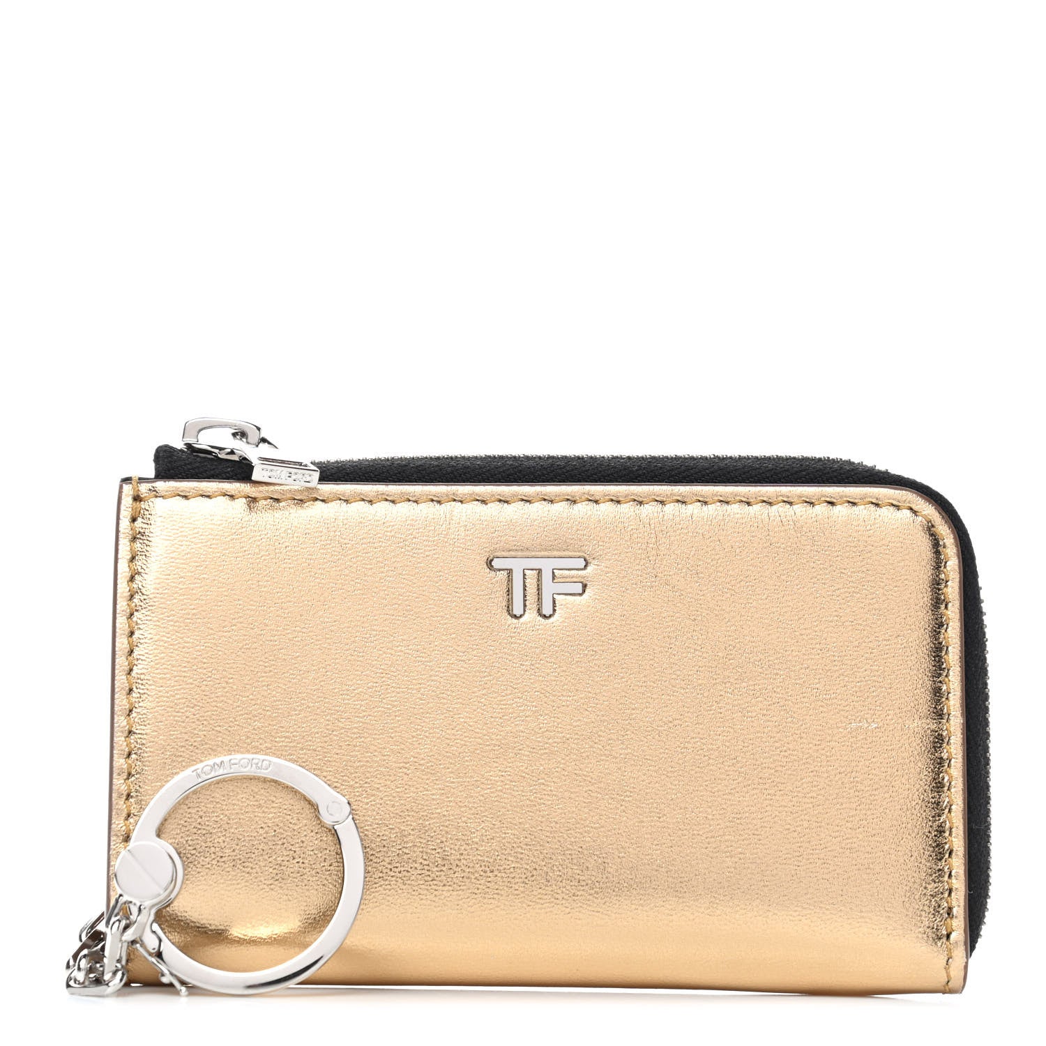 ★tomford★レア非売品ブラシケース★ Tom Ford Metallic Sheepskin Key Pouch Gold 821356 – FASHIONPHILE
