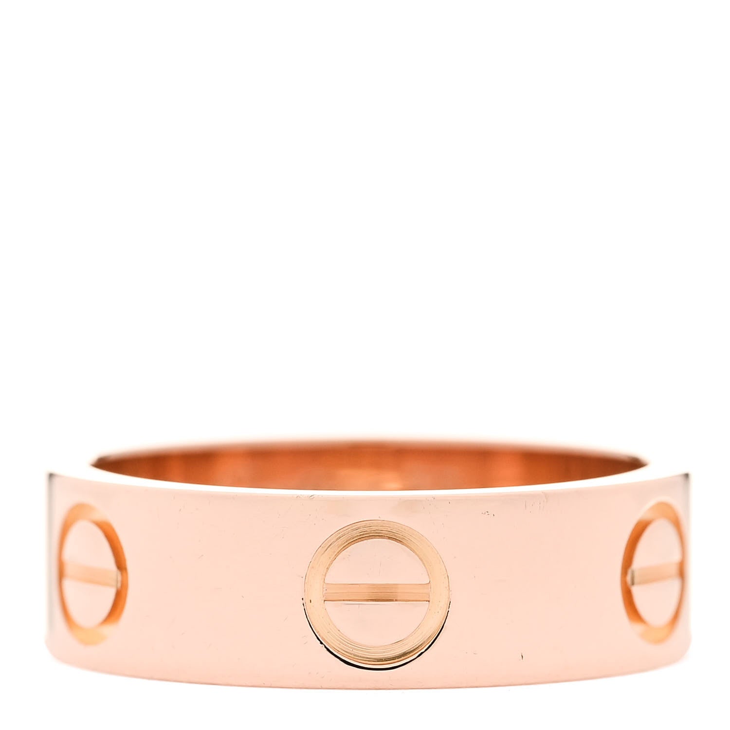 Cartier 18K Pink Gold 5.5mm LOVE Ring 50 5.25 1 of 4