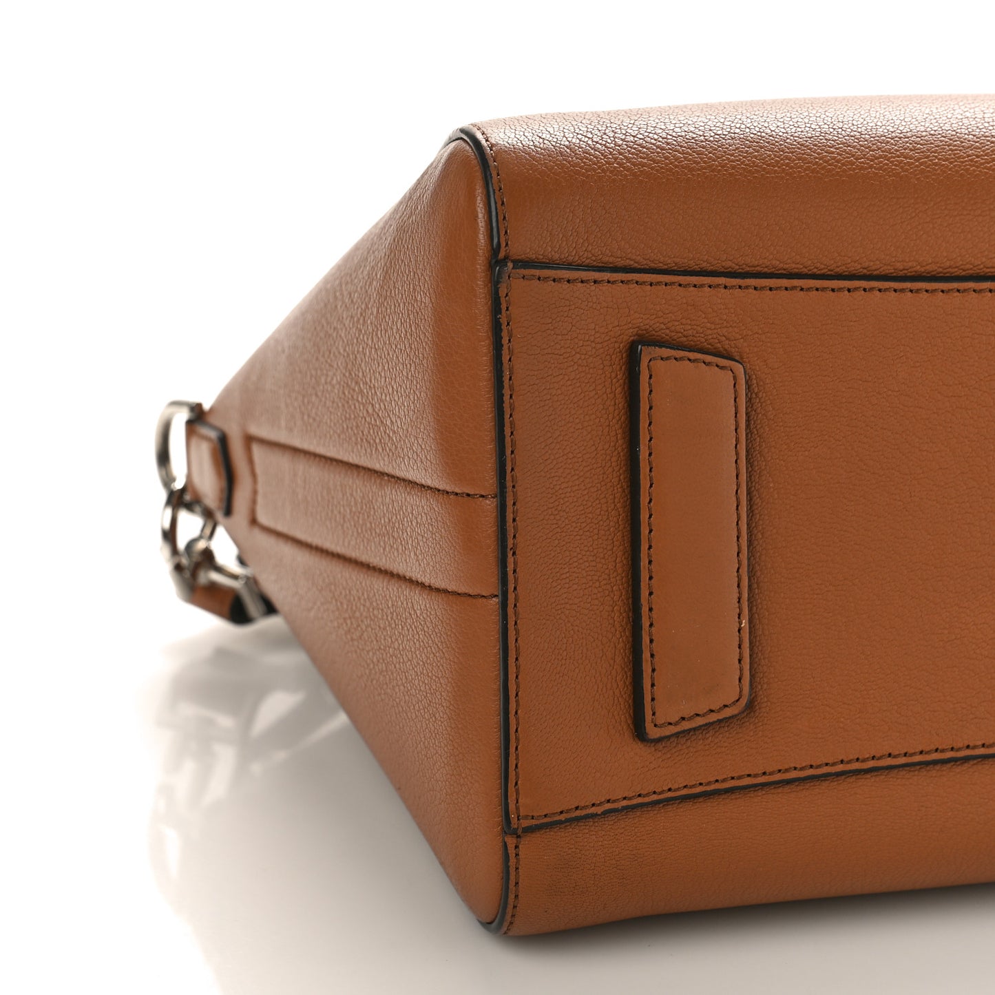 Sugar Goatskin Small Antigona Cognac