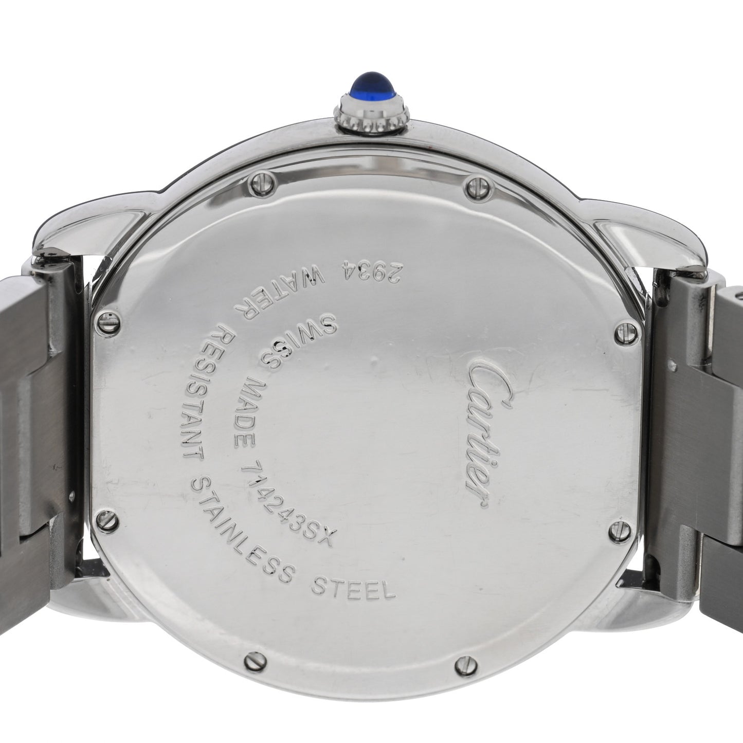 Stainless Steel 36mm Ronde Solo Quartz Watch