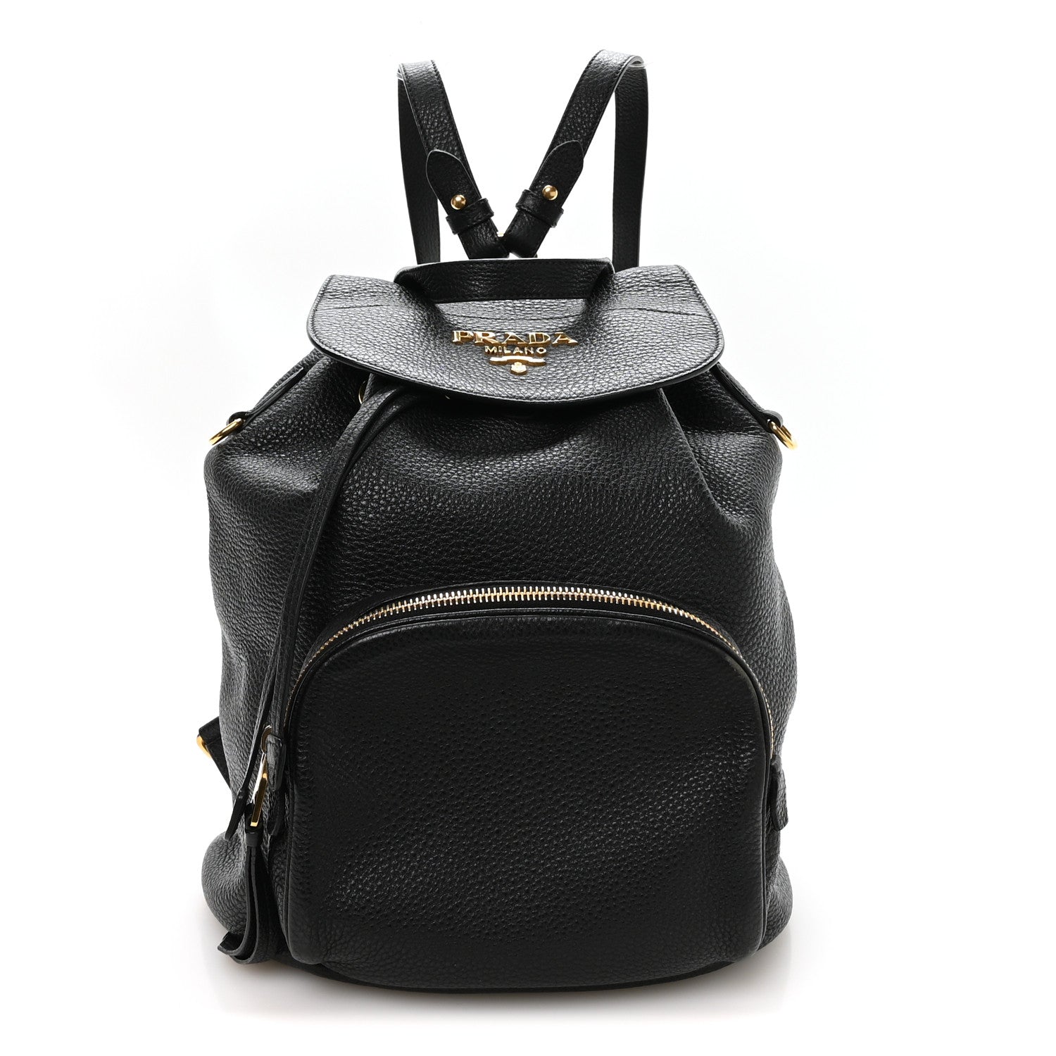 Prada Vitello Daino Backpack Black 1925578 – FASHIONPHILE