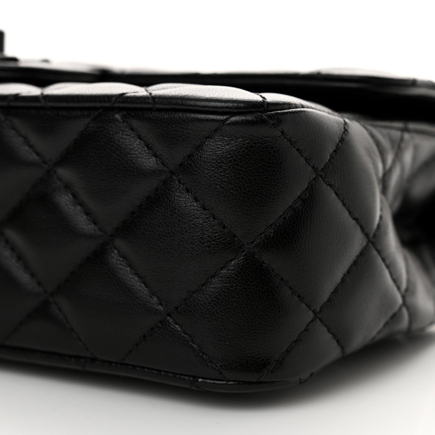 Chanel Lambskin Quilted Coco Pop Top Handle Flap Black 10 of 11