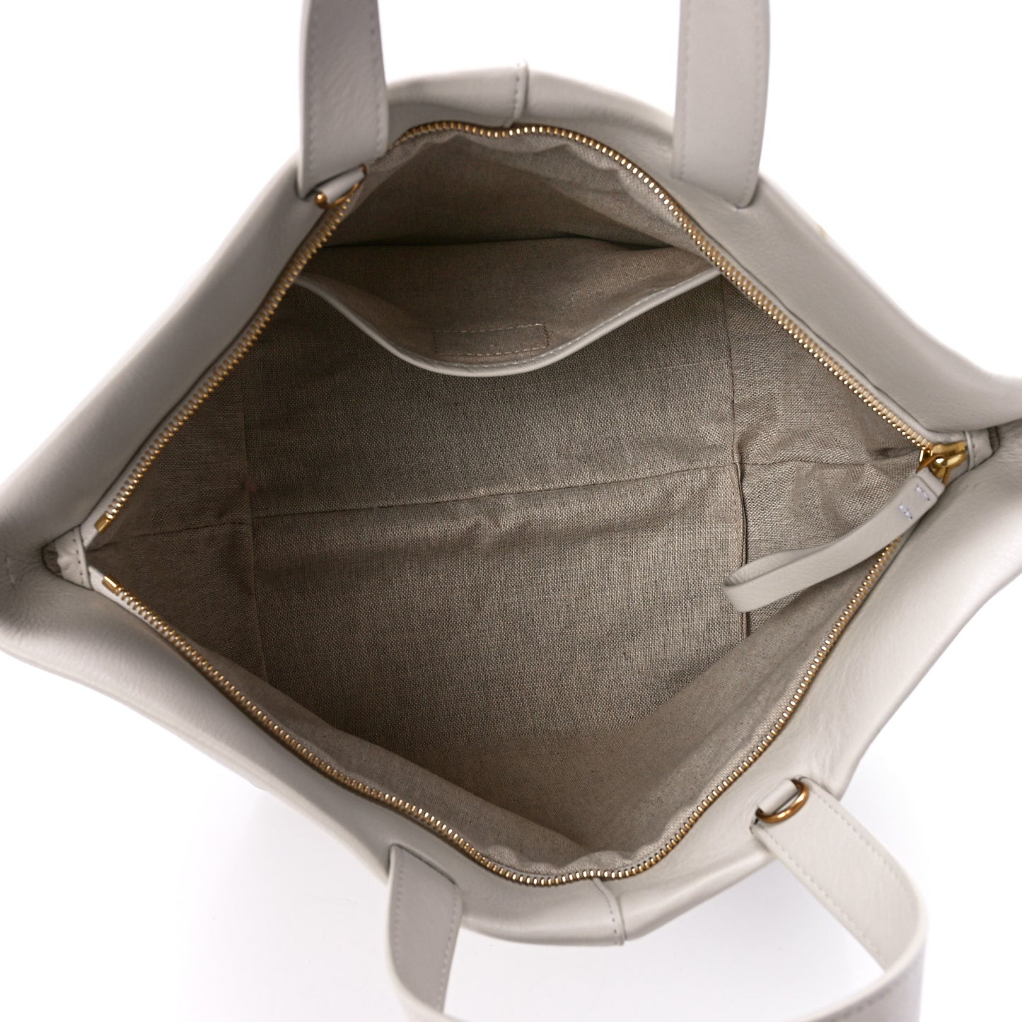 Calfskin Mini Tulipano Bag Bianca