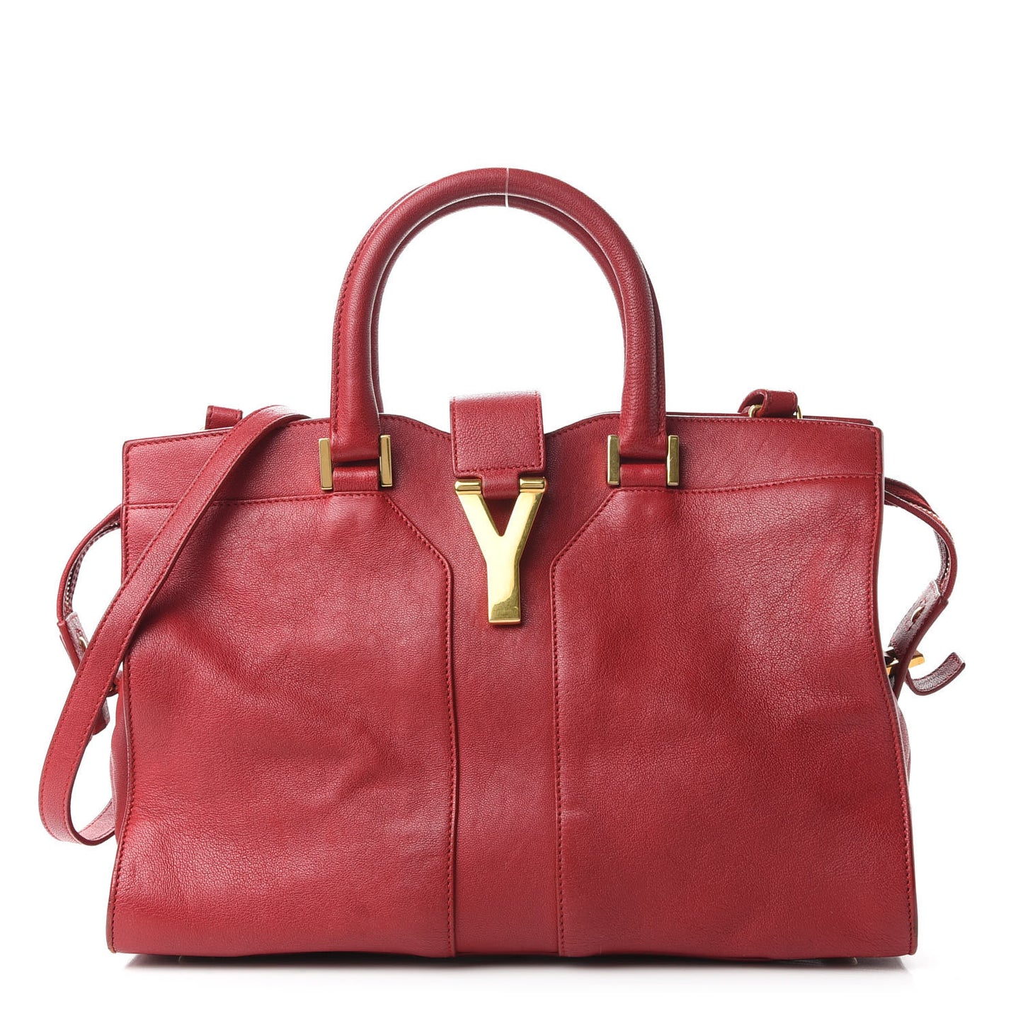 Sheepskin Small Cabas ChYc Rouge Orient