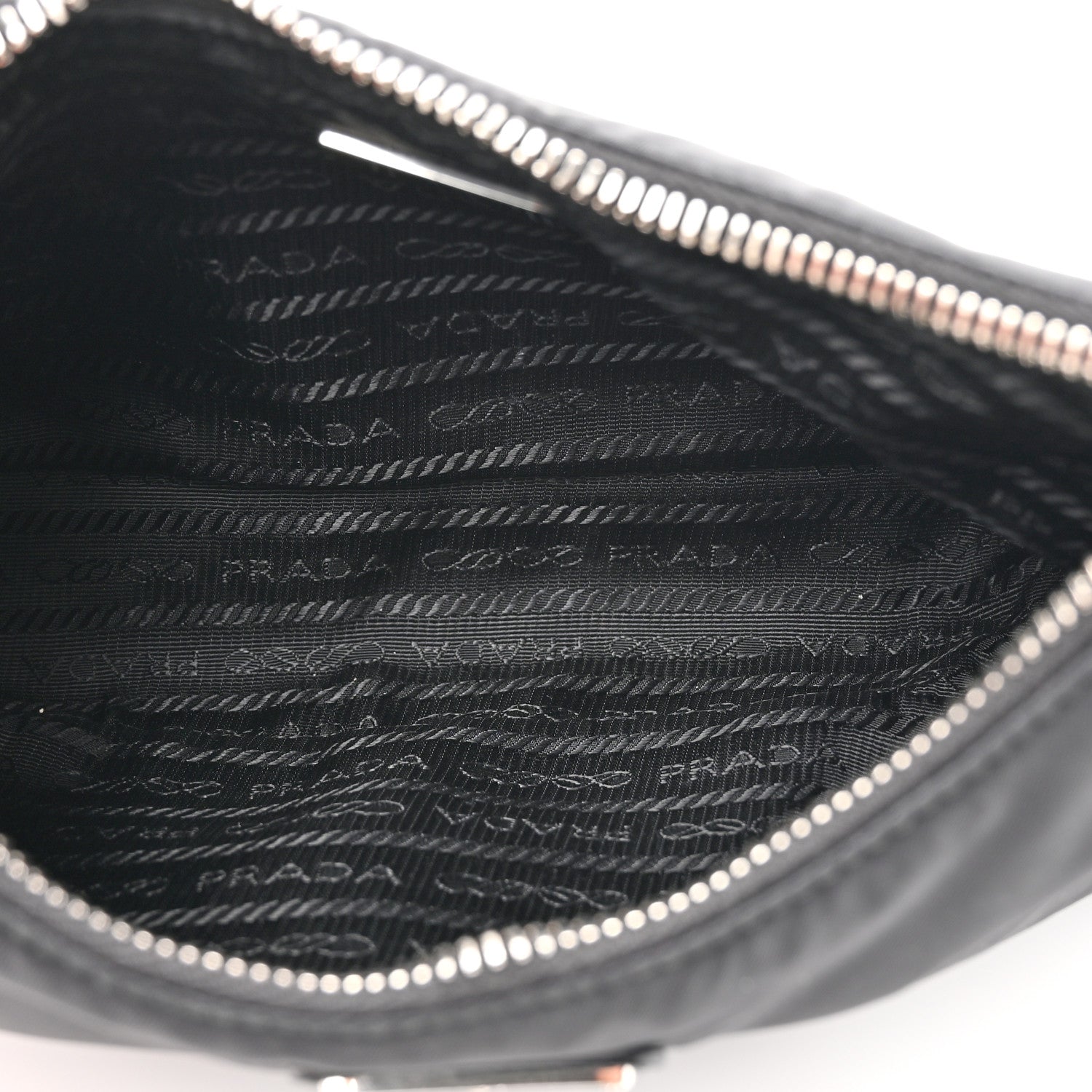 Prada Nylon Re-Edition 2005 Shoulder Bag Black 5 of 14