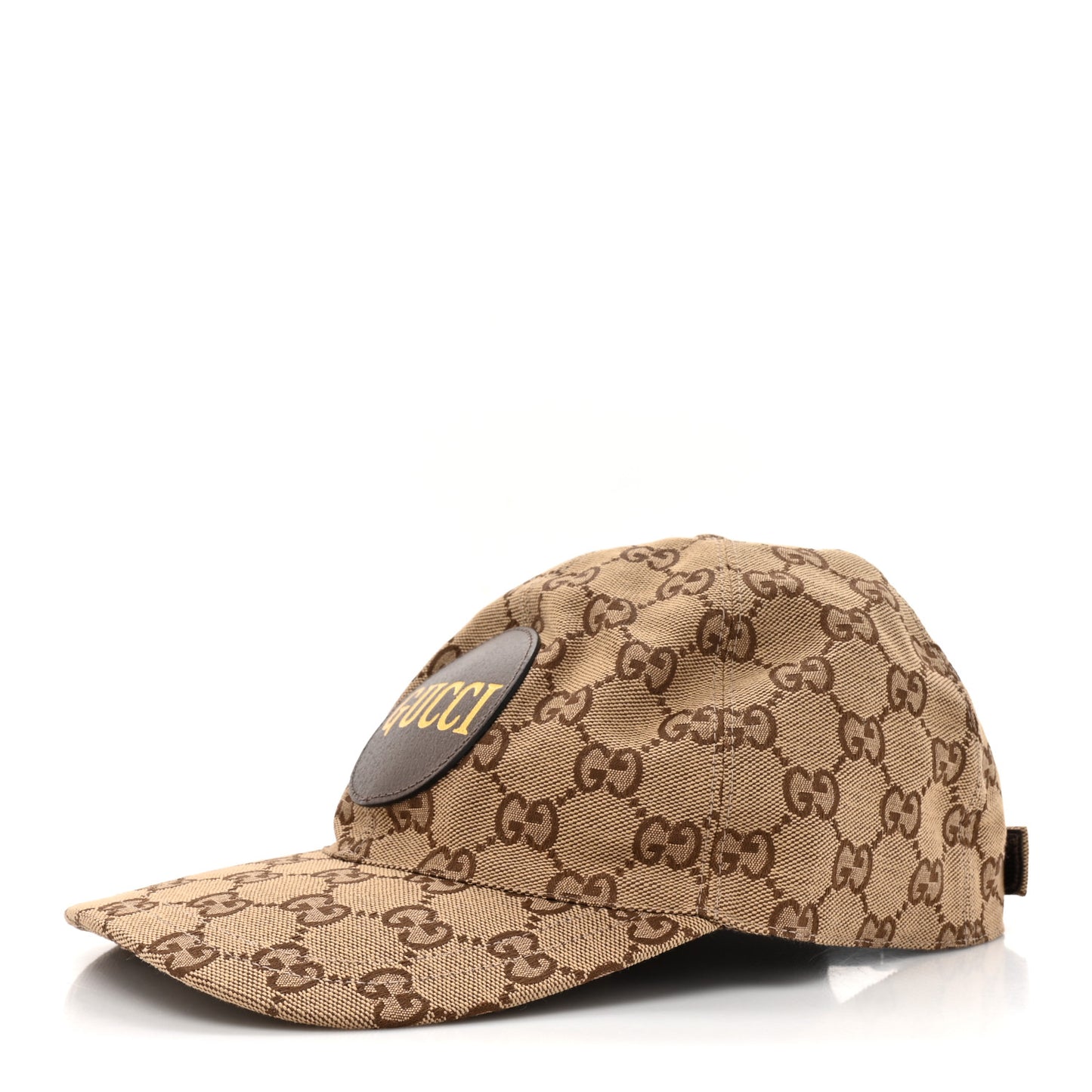 Monogram Textured Dollar Calfskin Zeno Baseball Hat XXL Beige