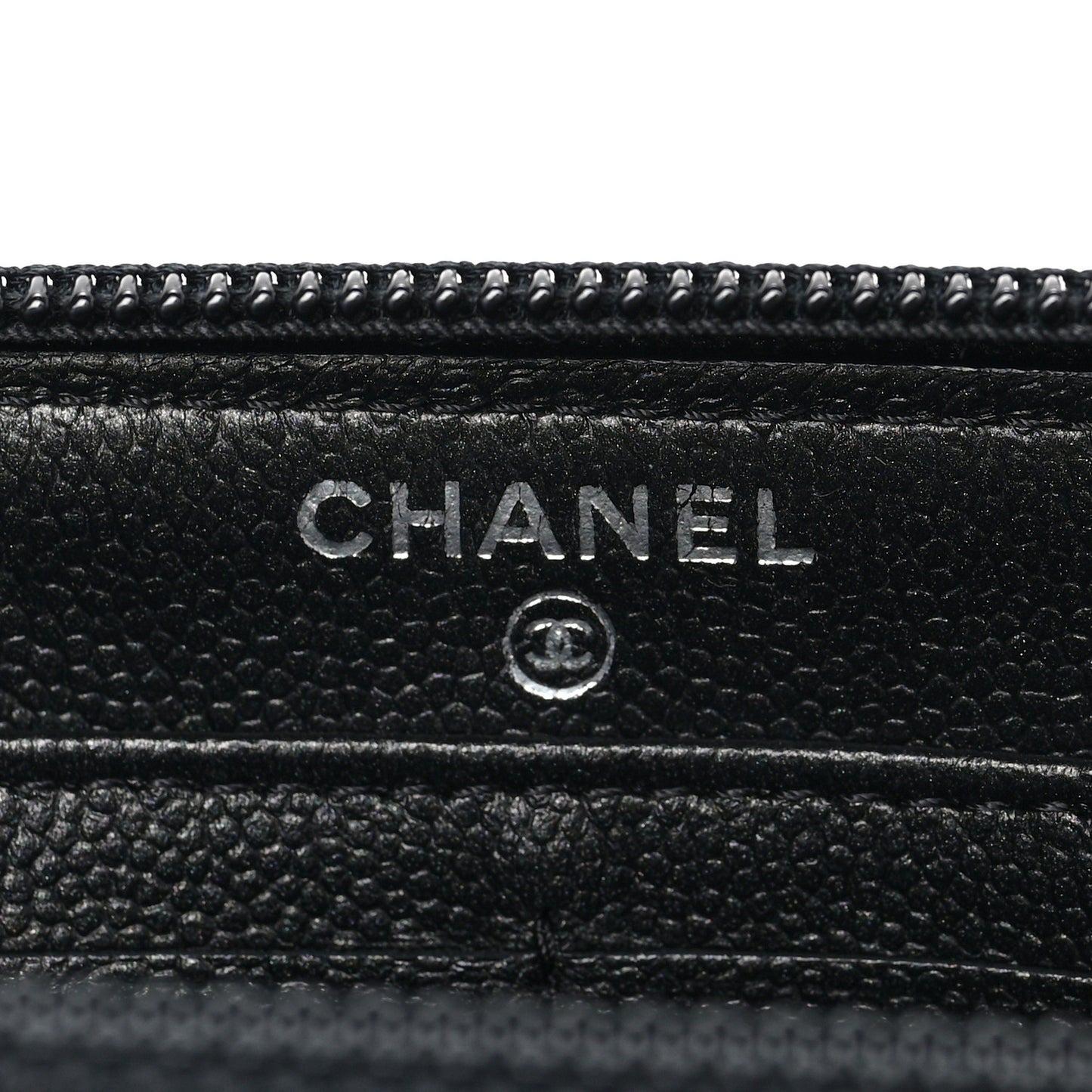 Caviar Quilted Boy Zip Around Organizer Wallet So Black