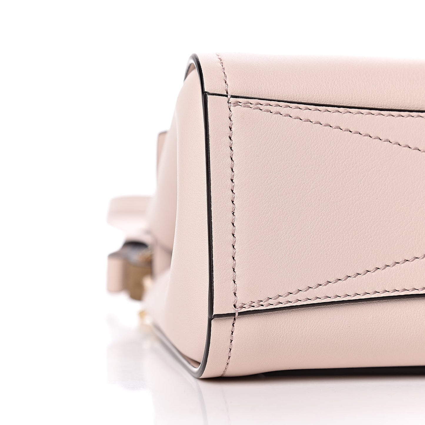 Calfskin Mini Mystic Shoulder Bag Pale Pink
