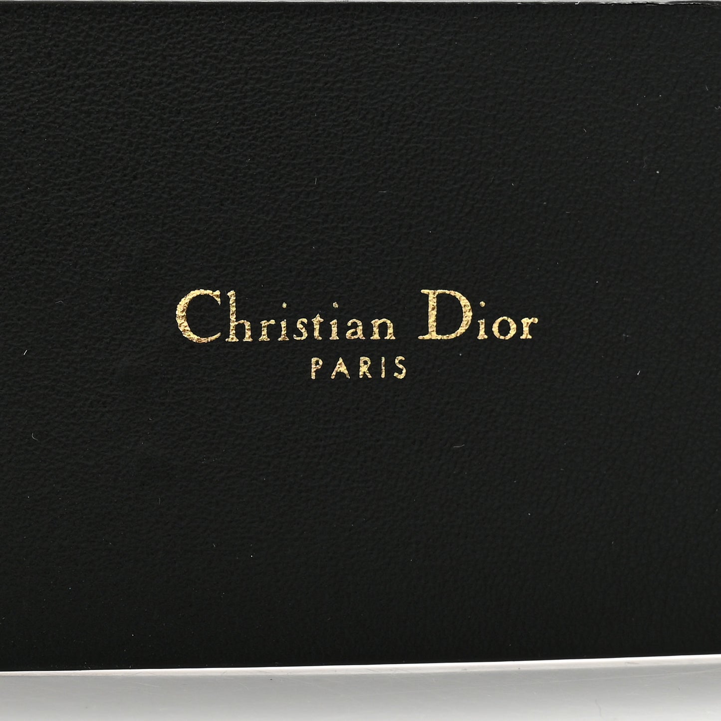 Calfskin Diorquake Belt 75 Black