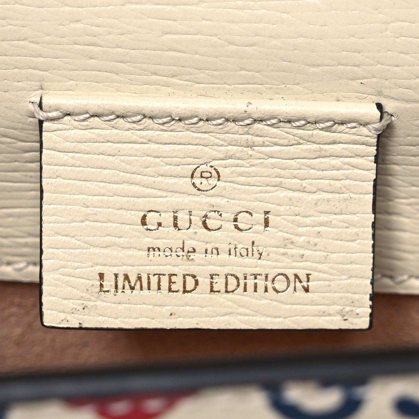 Textured Calfskin Valentine's Day Super Mini Sylvie Chain Shoulder Bag Ivory