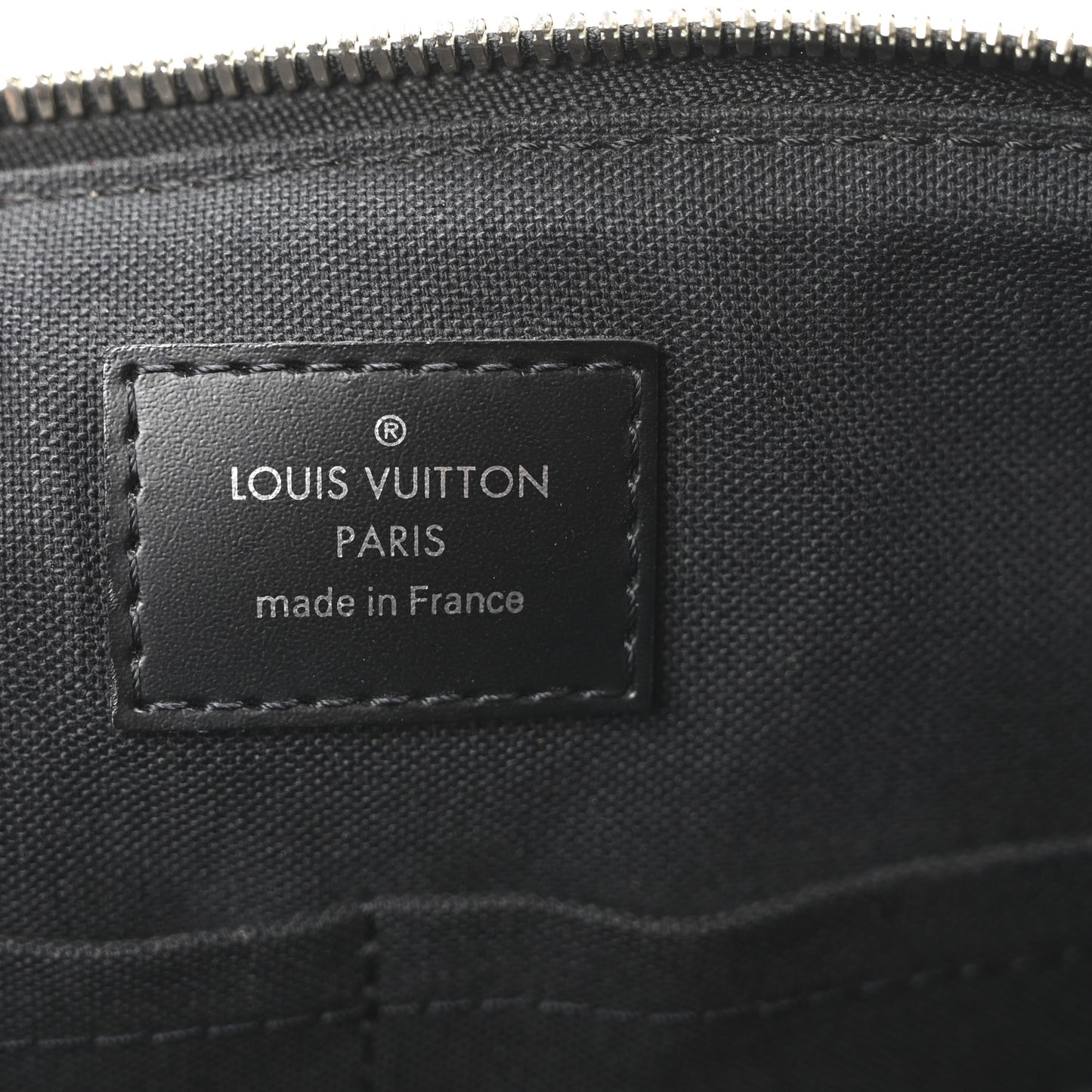 Damier Graphite Porte-Documents Jour