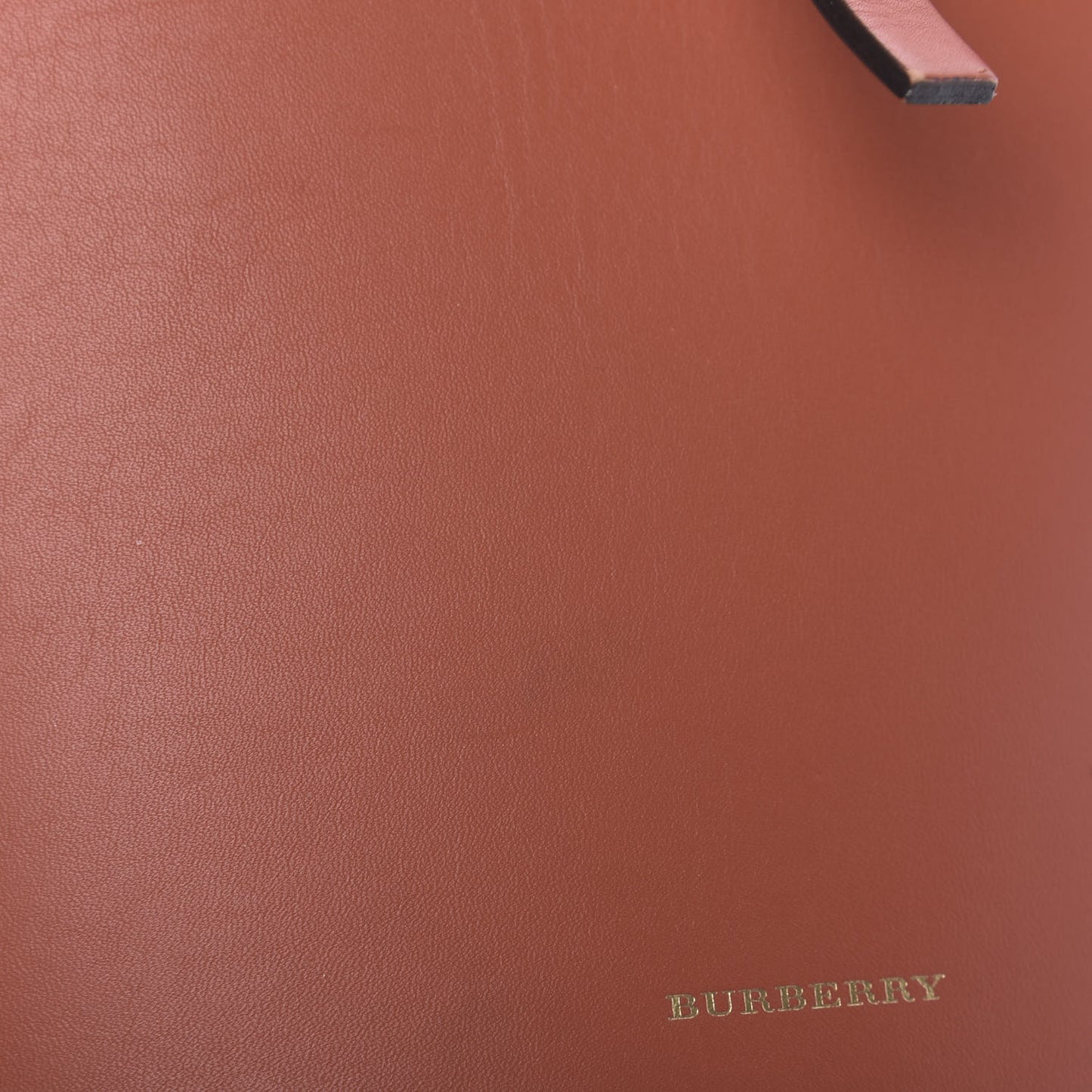 Supple Calfskin Small Bucket Orange