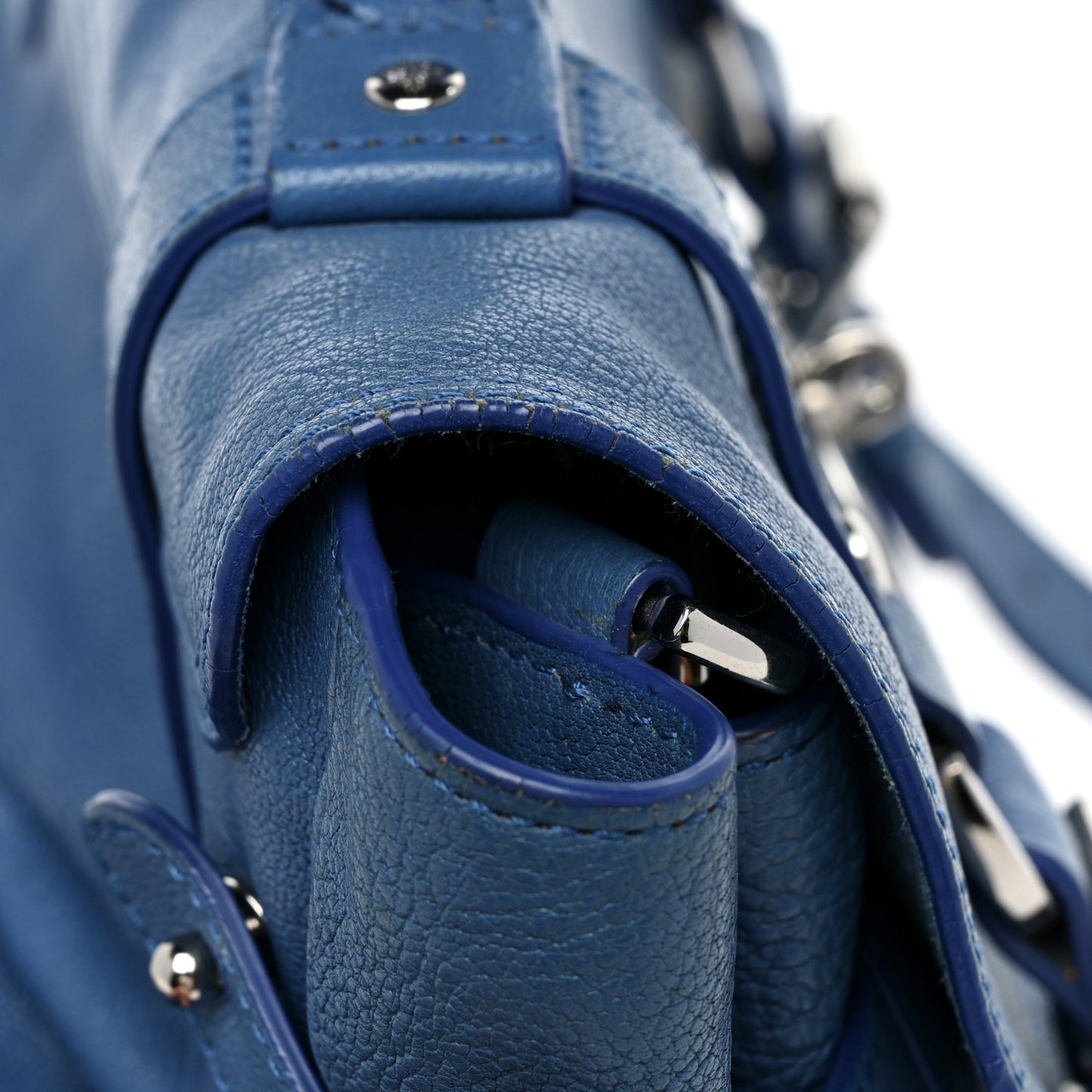 Polished Buffalo Medium Alexa Bluebell Blue