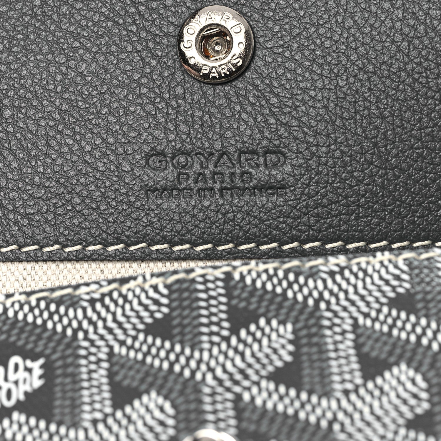 Goyard Goyardine Heart Saint Louis PM Grey 7 of 10