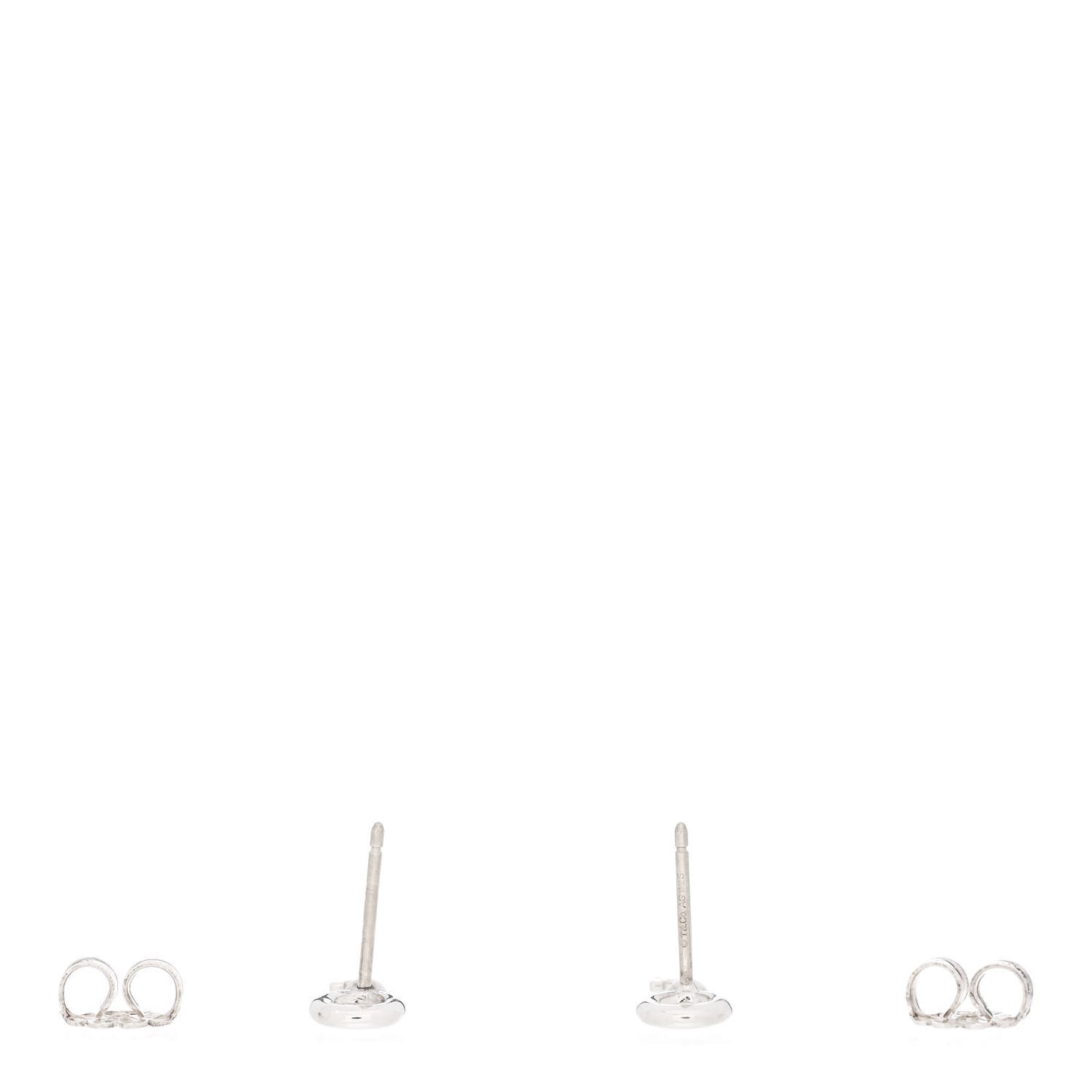 Sterling Silver Key Earrings