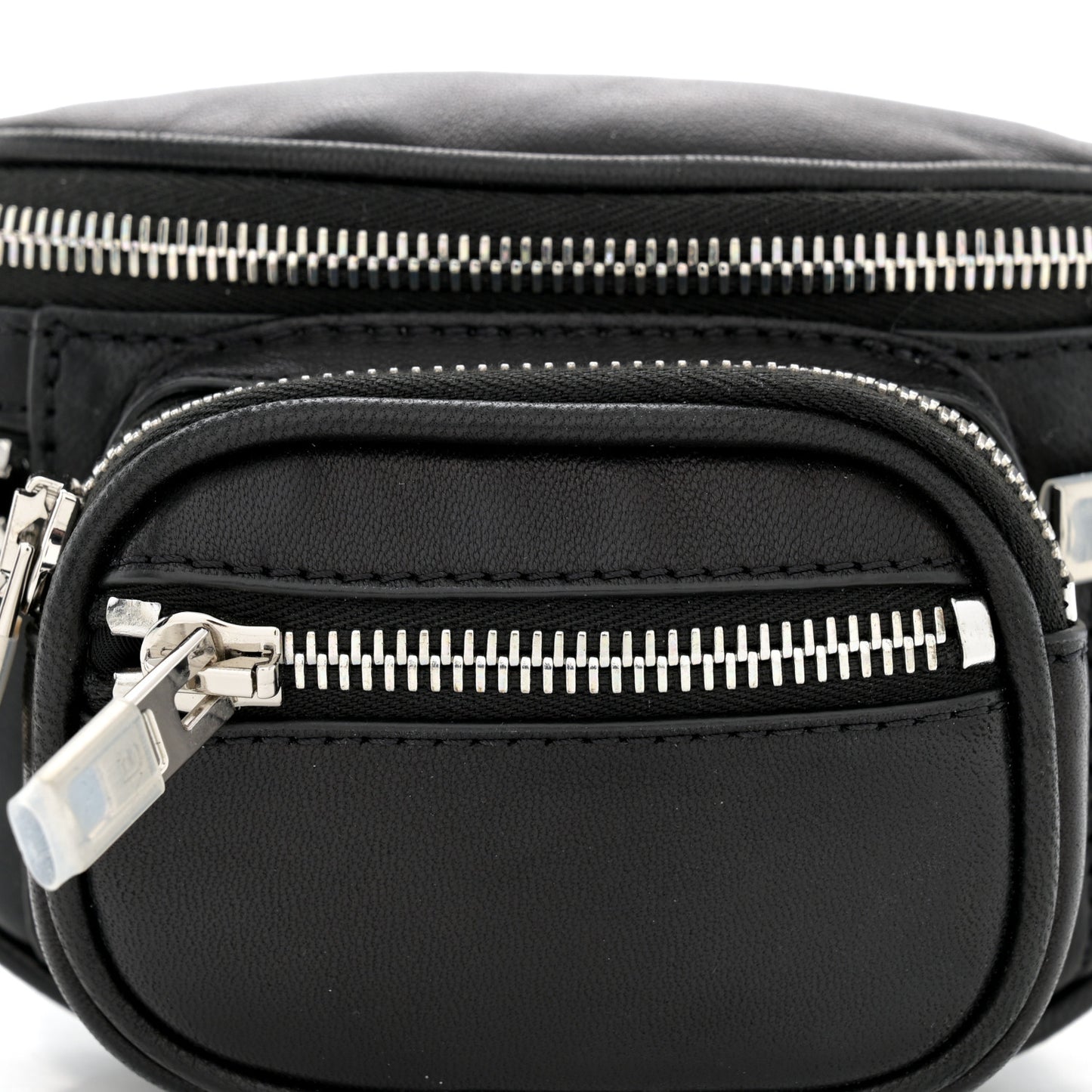 Lambskin Mini Attica Belt Bag Black