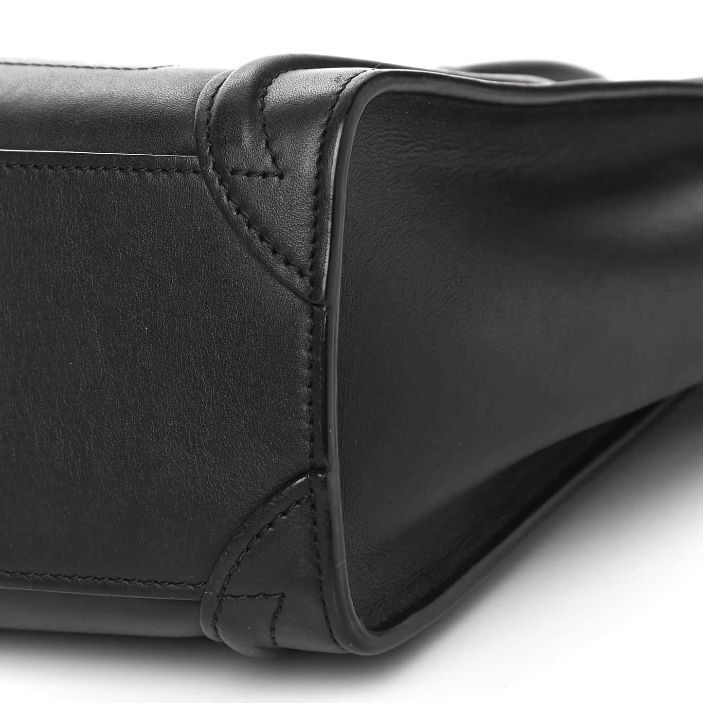 Smooth Calfskin Nano Luggage Black
