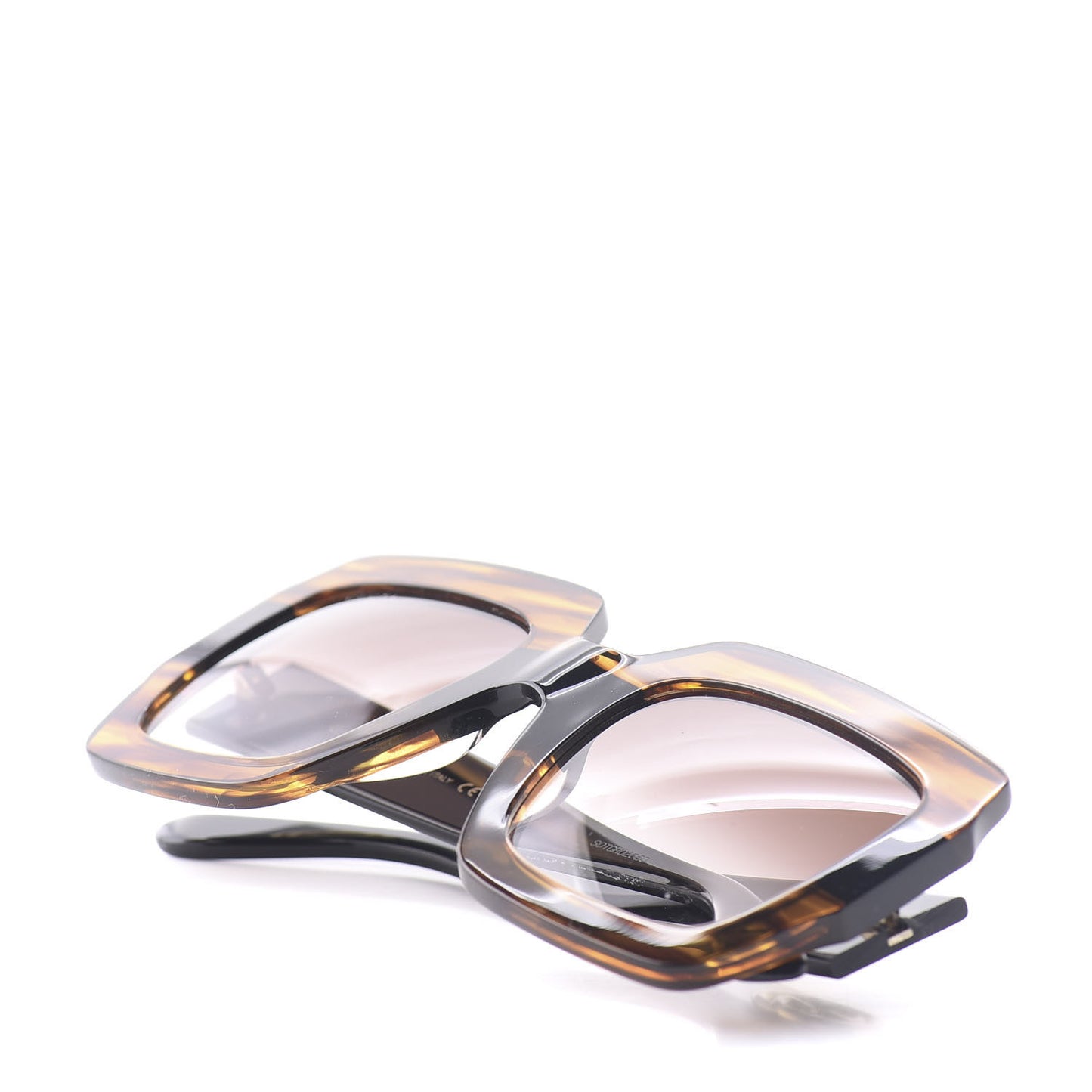 Square Frame GG0178S Sunglasses Havana