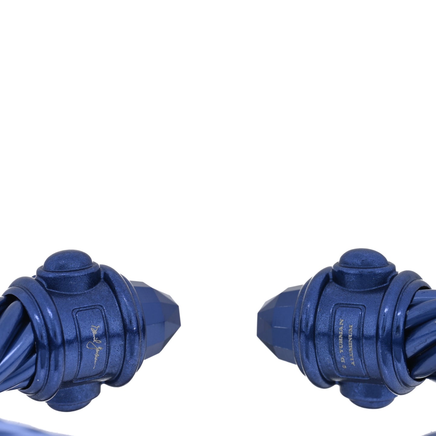 Aluminum 10mm Renaissance Cable Bracelet Indigo