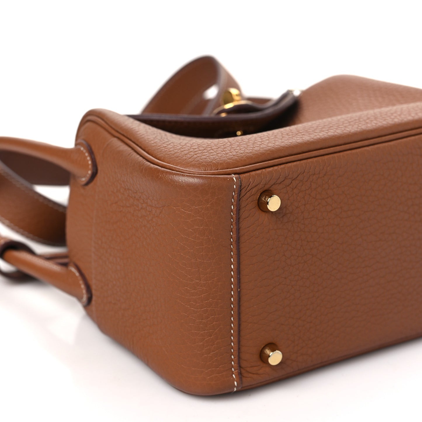 Taurillon Clemence Mini Lindy 20 Gold