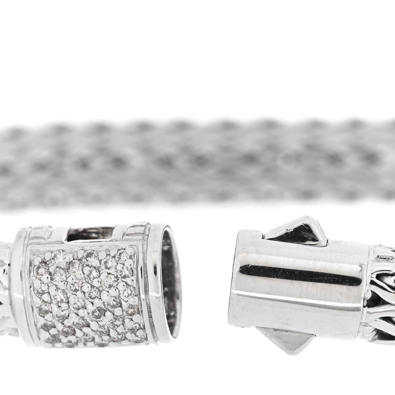 John Hardy JOHN HARDY Sterling Silver Diamond 6.5mm Classic Chain Bracelet 4 of 4