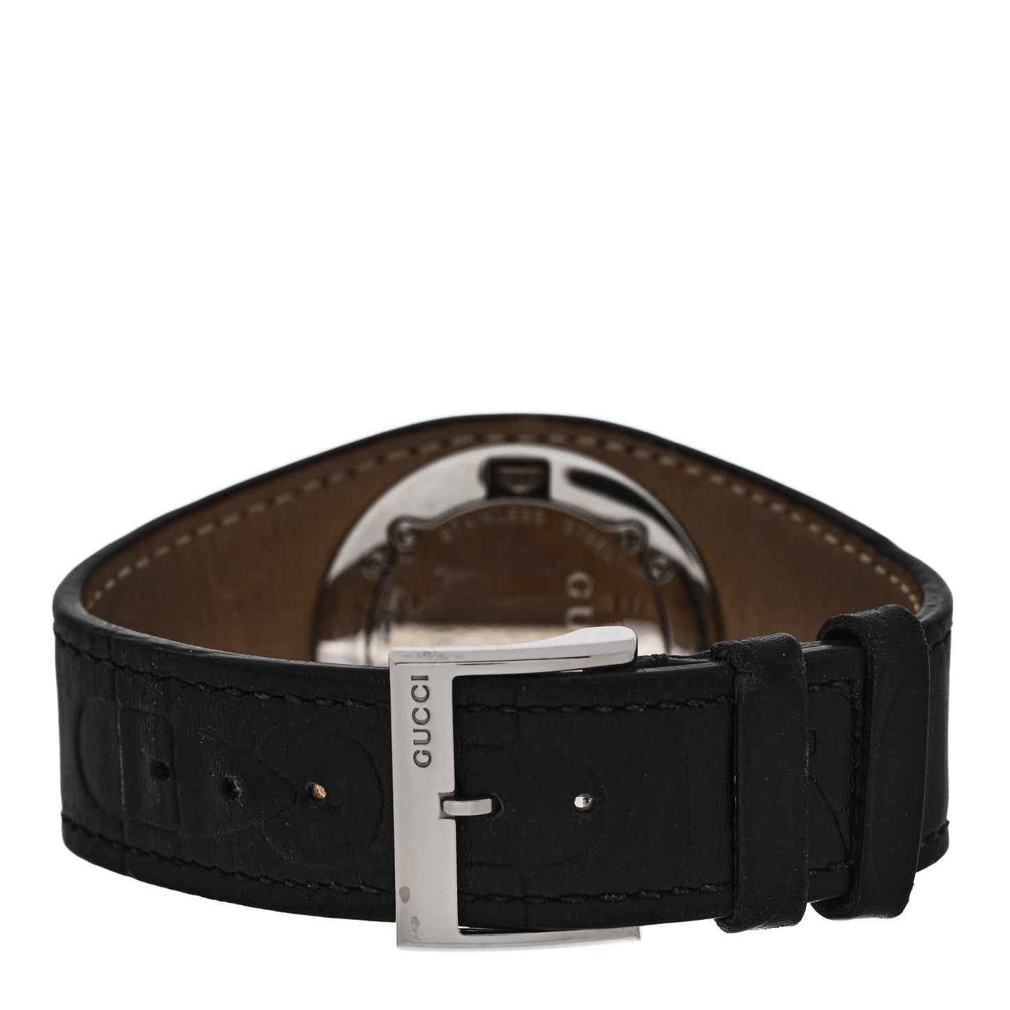 Stainless Steel Calfskin 31mm 104 Quartz Watch Black