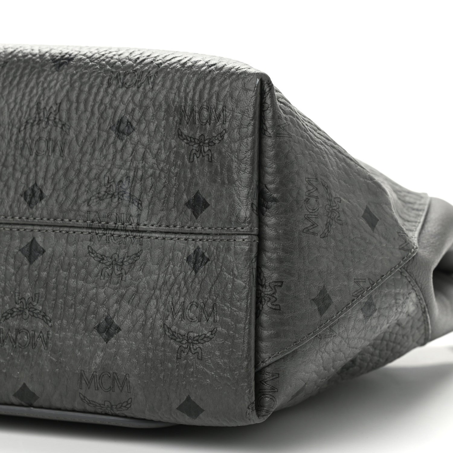 MCM Visetos Medium Klara Hobo Grey 8 of 9