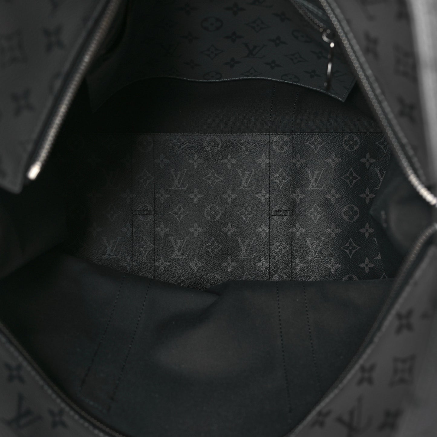 Monogram Eclipse Cabas Zippe GM Black