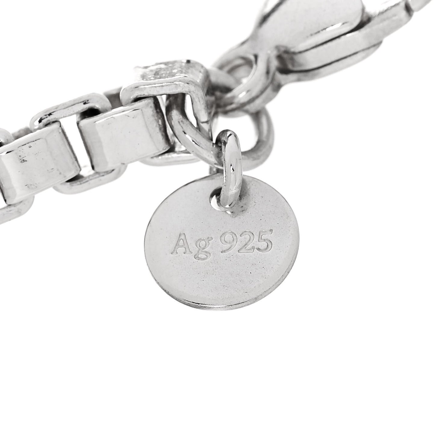 Sterling Silver 4mm Venetian Link Bracelet