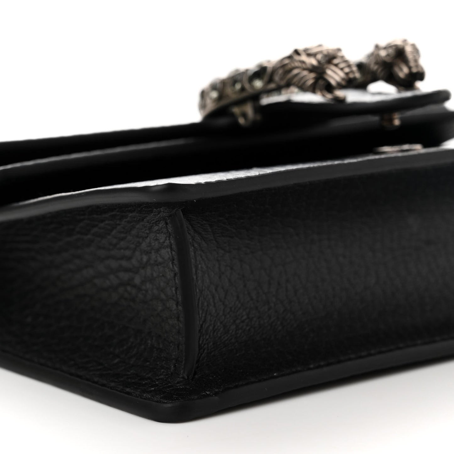 Calfskin Super Mini Dionysus Shoulder Bag Black