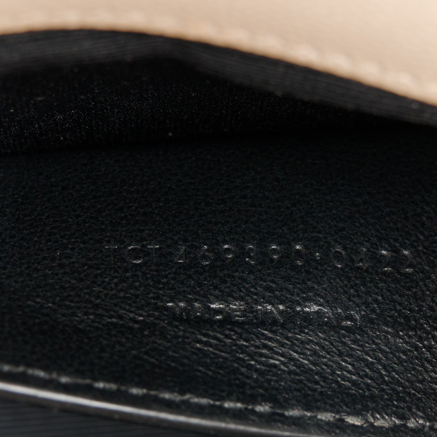 Grain De Poudre Small Monogram Kate Satchel Dark Beige