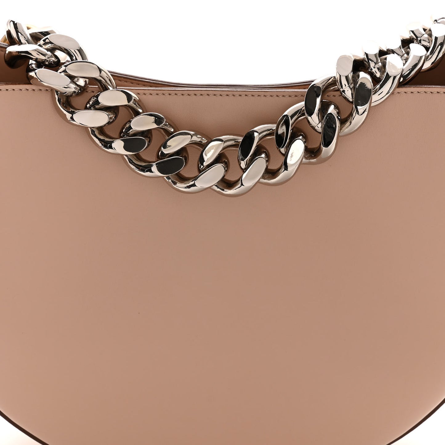 Eco Alter Nappa Medium Frayme Shoulder Bag Blush