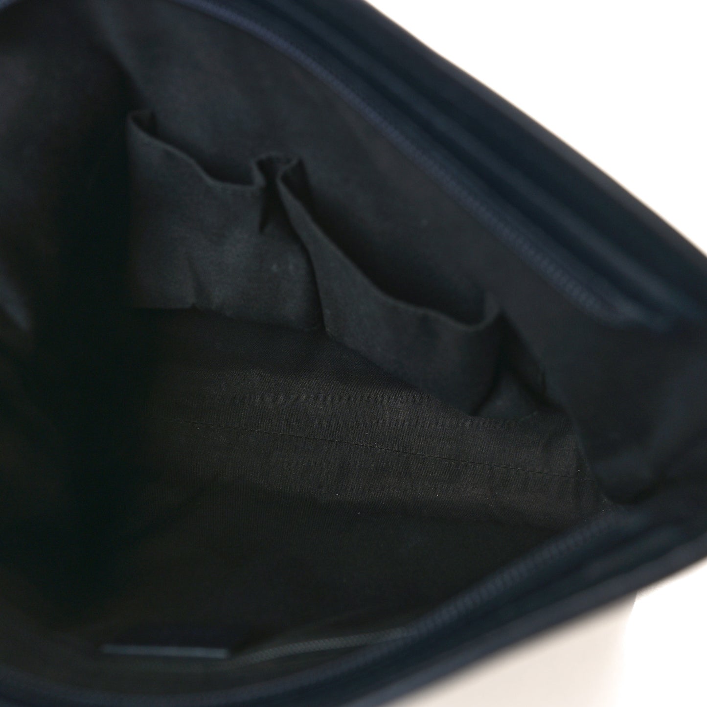 GG Supreme Monogram Web Flat Messenger Bag Navy