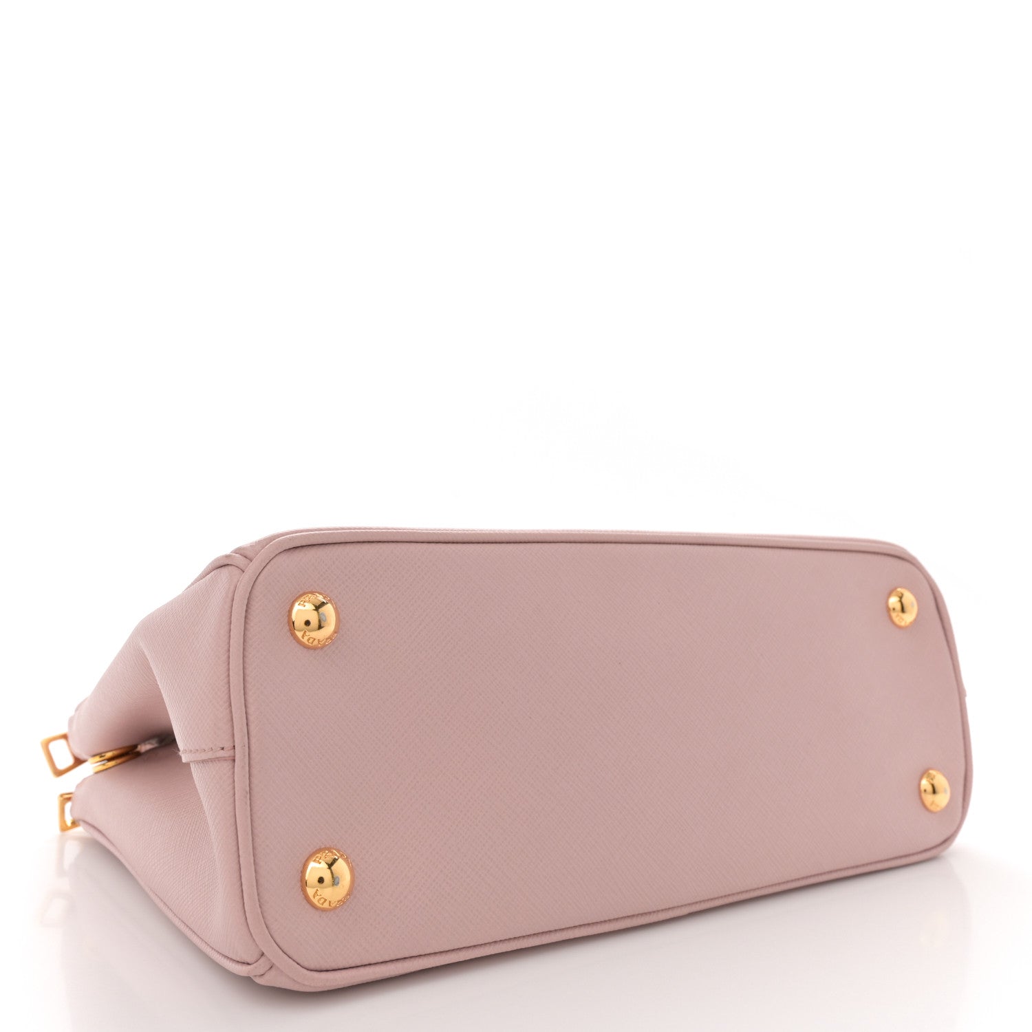 Prada Saffiano Mini Galleria Double Zip Tote Orchidea 4 of 19