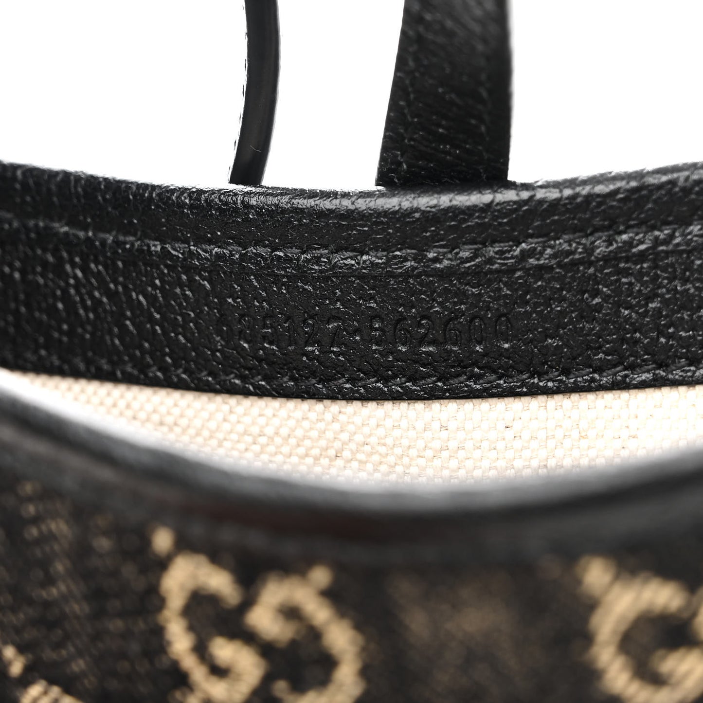 Jacquard Black Denim GG Monogram Textured Dollar Calfskin Mini Jackie 1961 Hobo Black Ivory