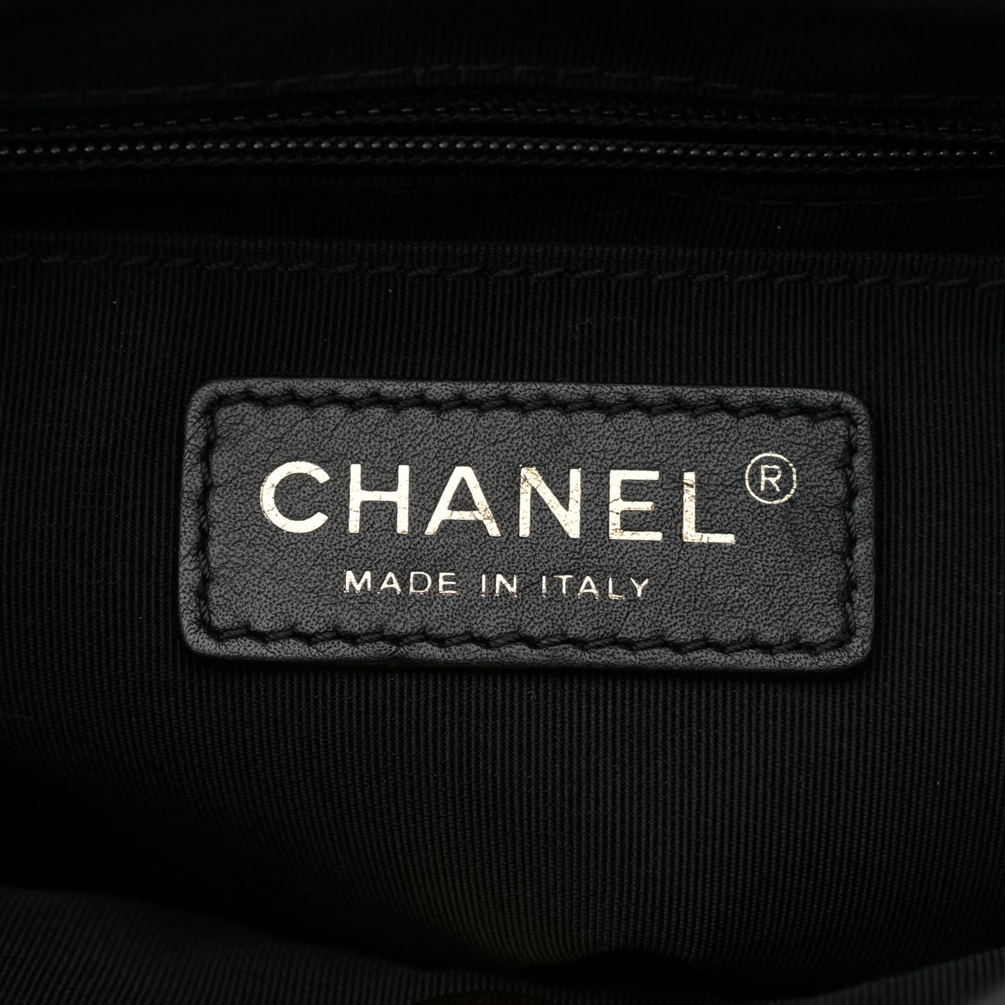 Calfskin Chevron Quilted Small Urban Spirit Backpack Black