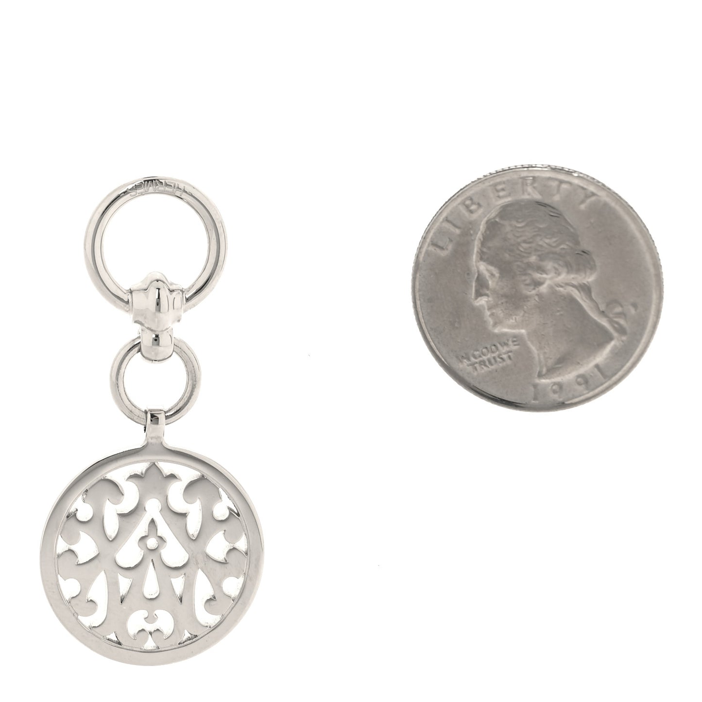 Palladium Blason Twilly Ring