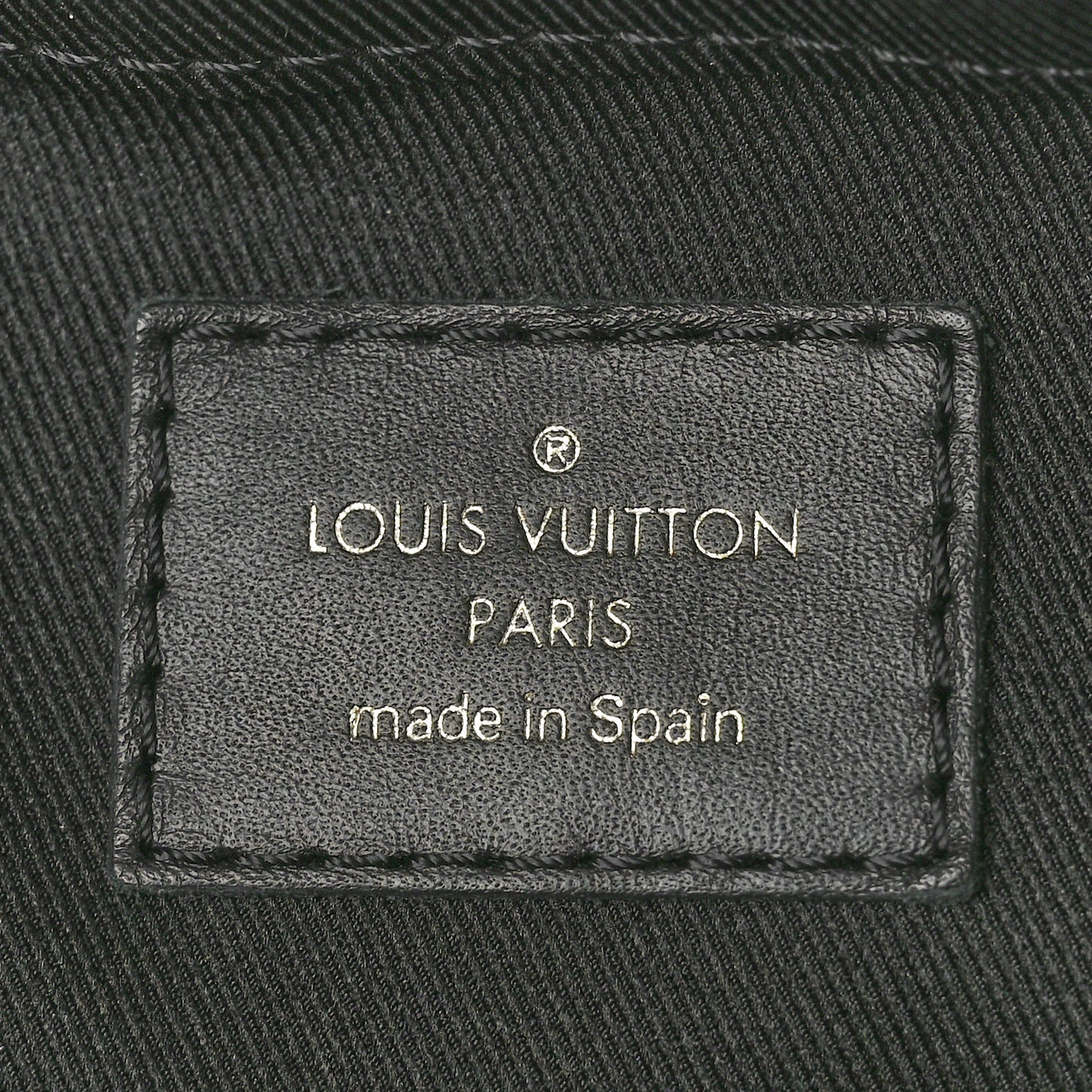 Monogram Saintonge Black