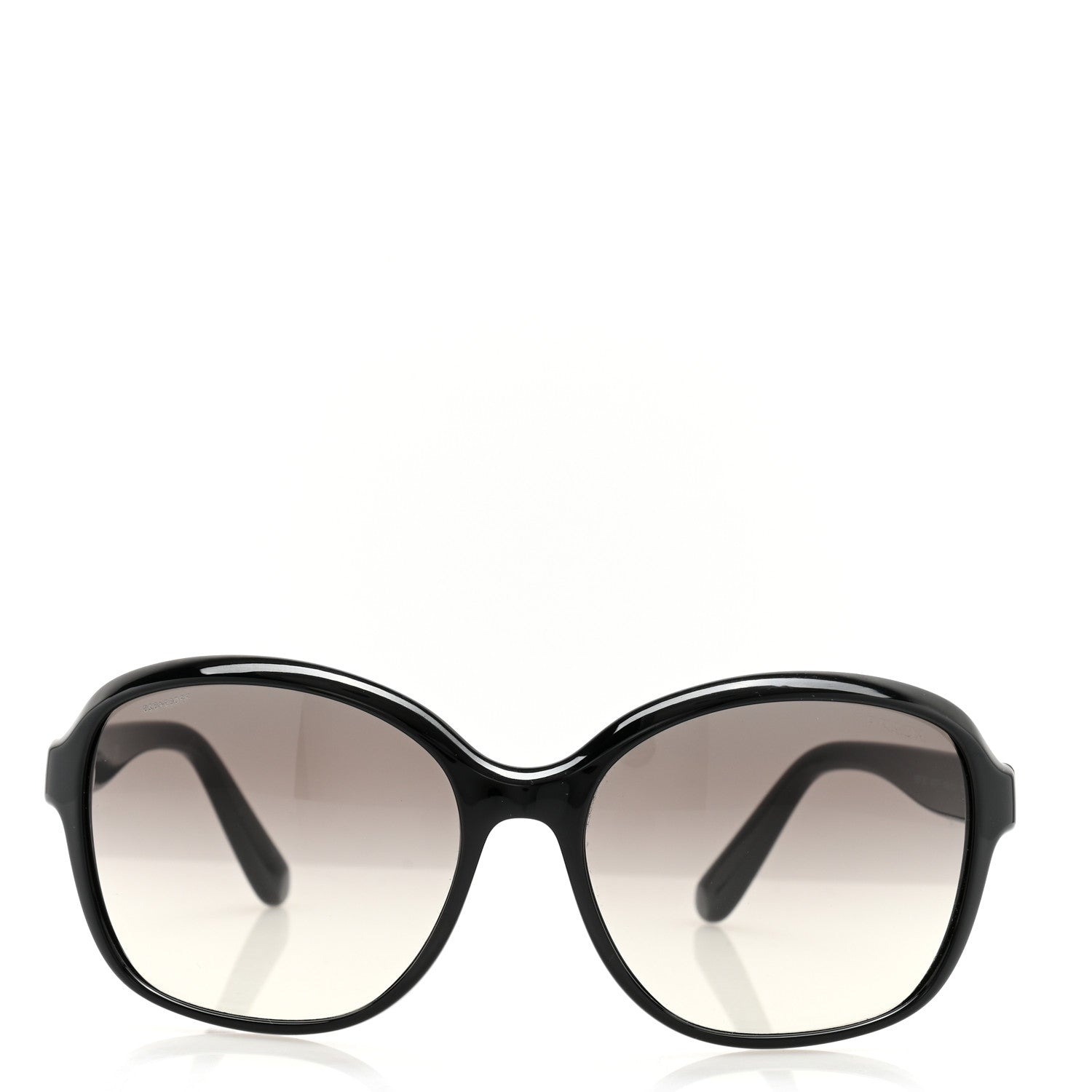 Prada Square Sunglasses SPR 18Q Black 2 of 9