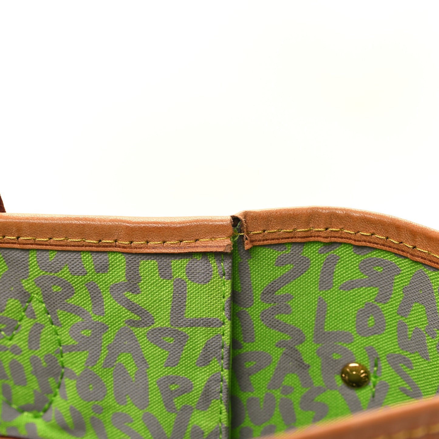 Monogram Graffiti Neverfull GM Green