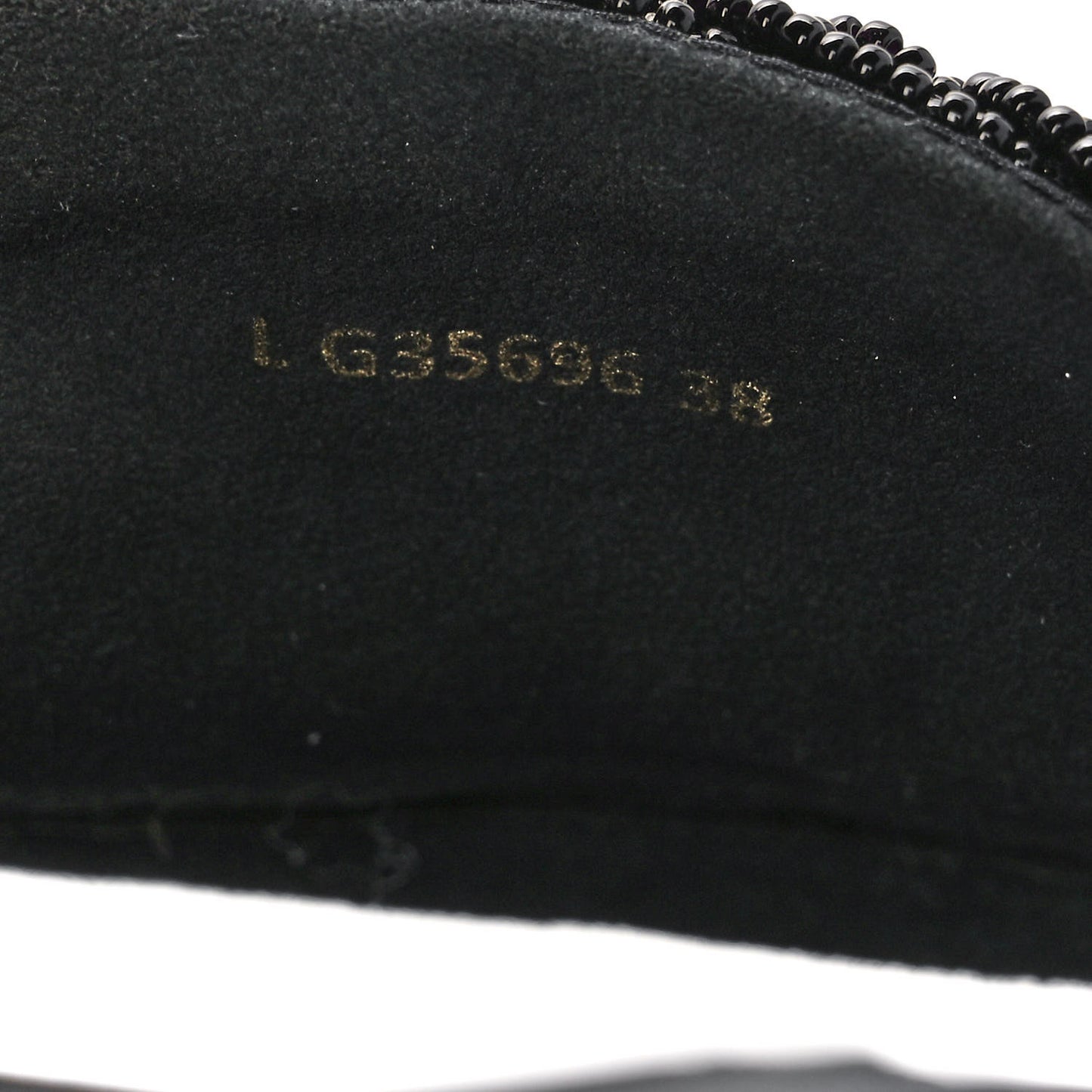 Lambskin Pearl Beaded Woven Slides 38 Black