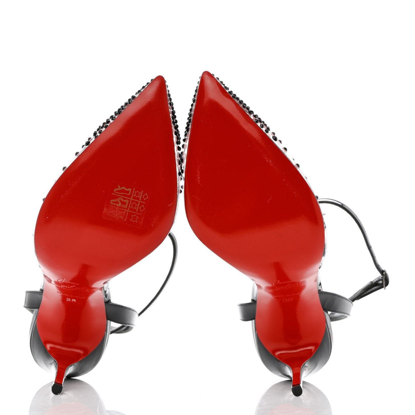 PVC Patent Psychic Spikaqueen 100 Pumps 38 black