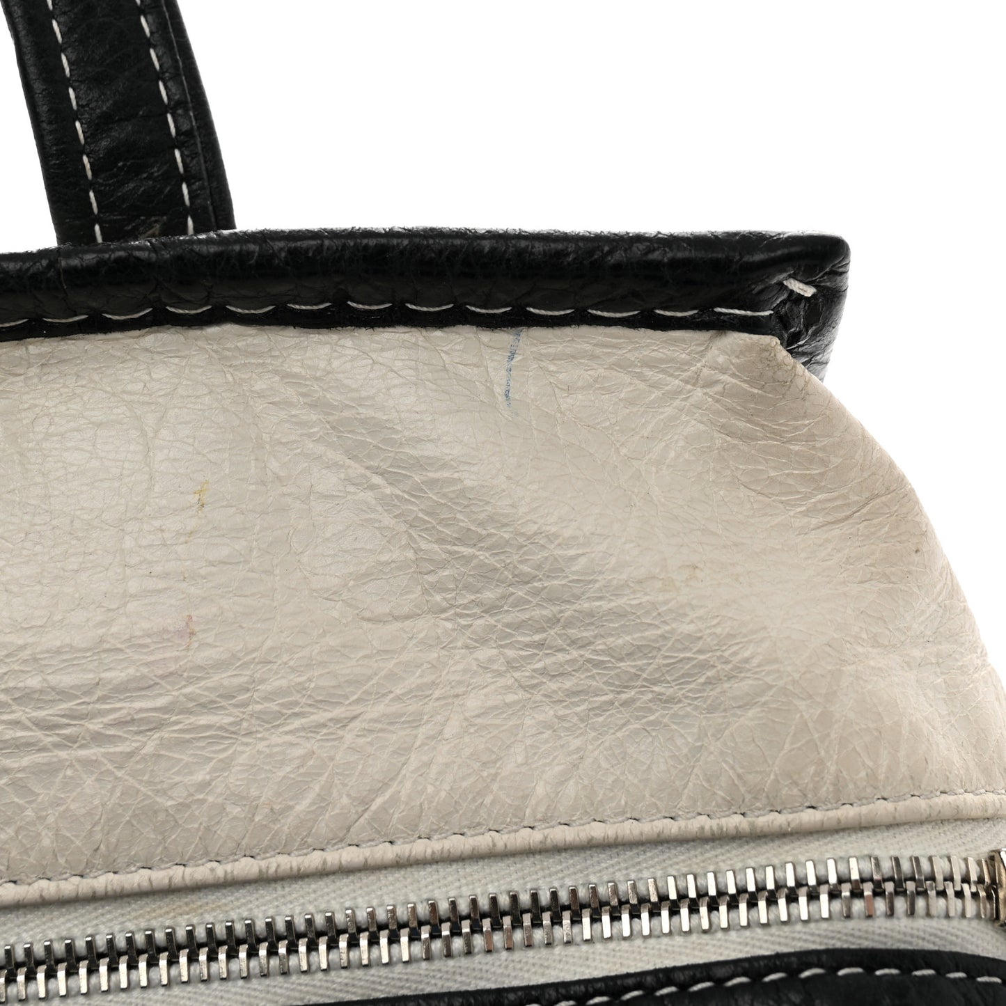 Agneau Arena Multicolore S Bazar Shopper Tote Bleu White Black