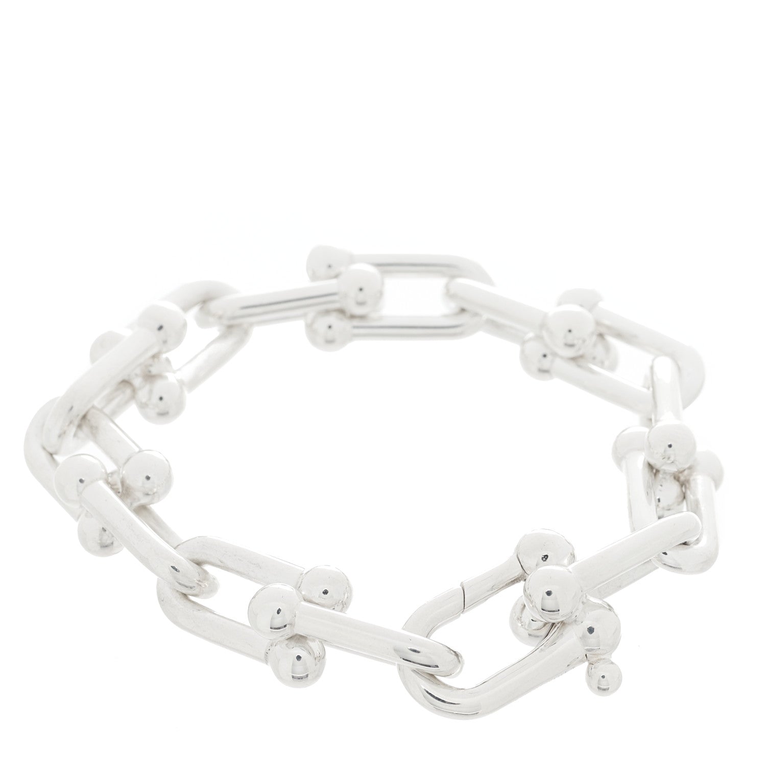 Tiffany Sterling Silver Large HardWear Link Bracelet 2 of 3