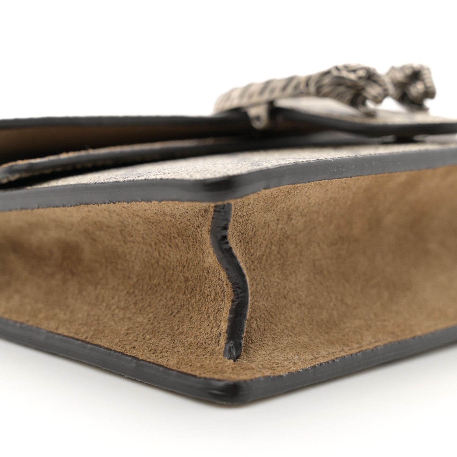 Gucci GG Supreme Monogram Super Mini Dionysus Shoulder Bag Taupe 8 of 10