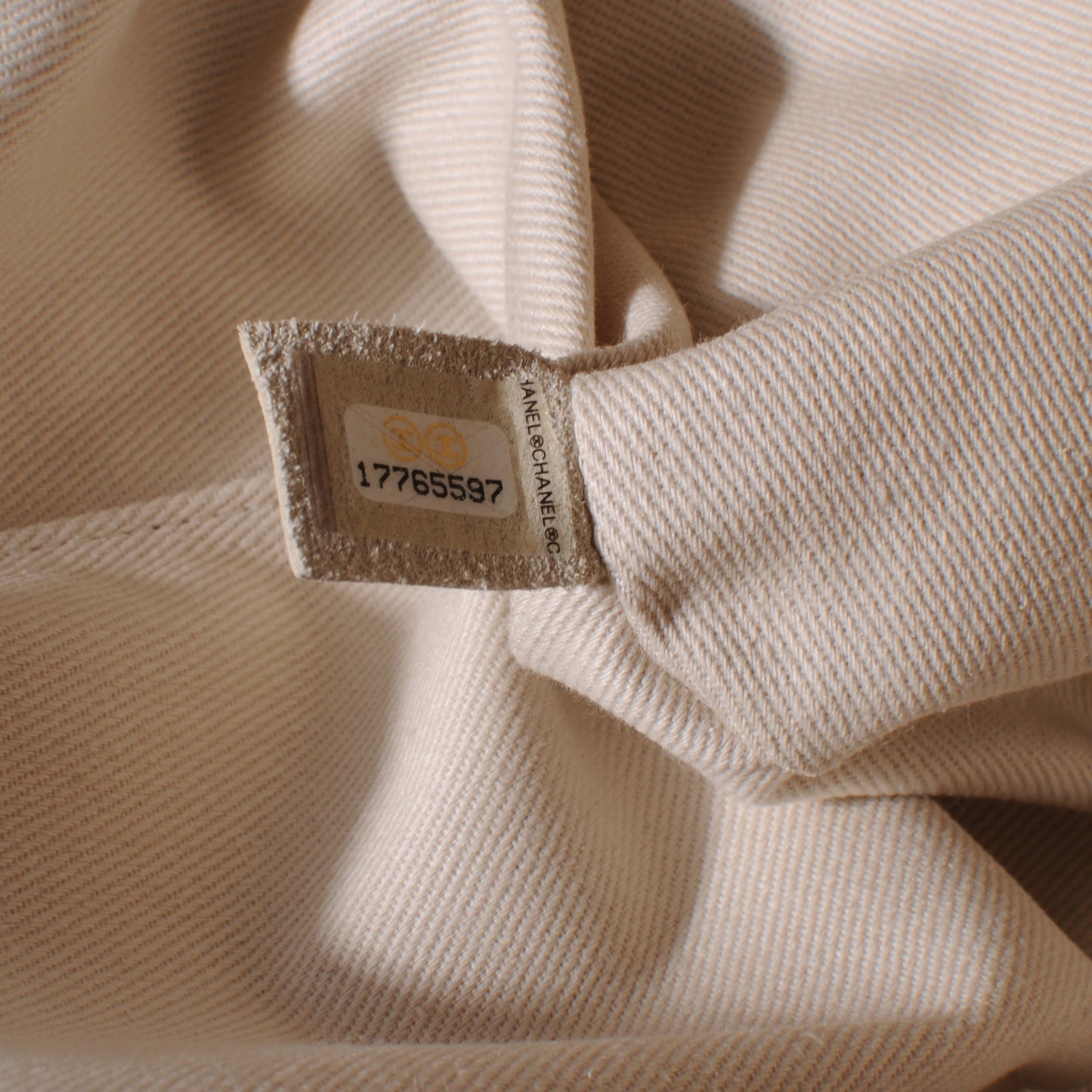 Calfskin Love Me Tender Flap Dark White