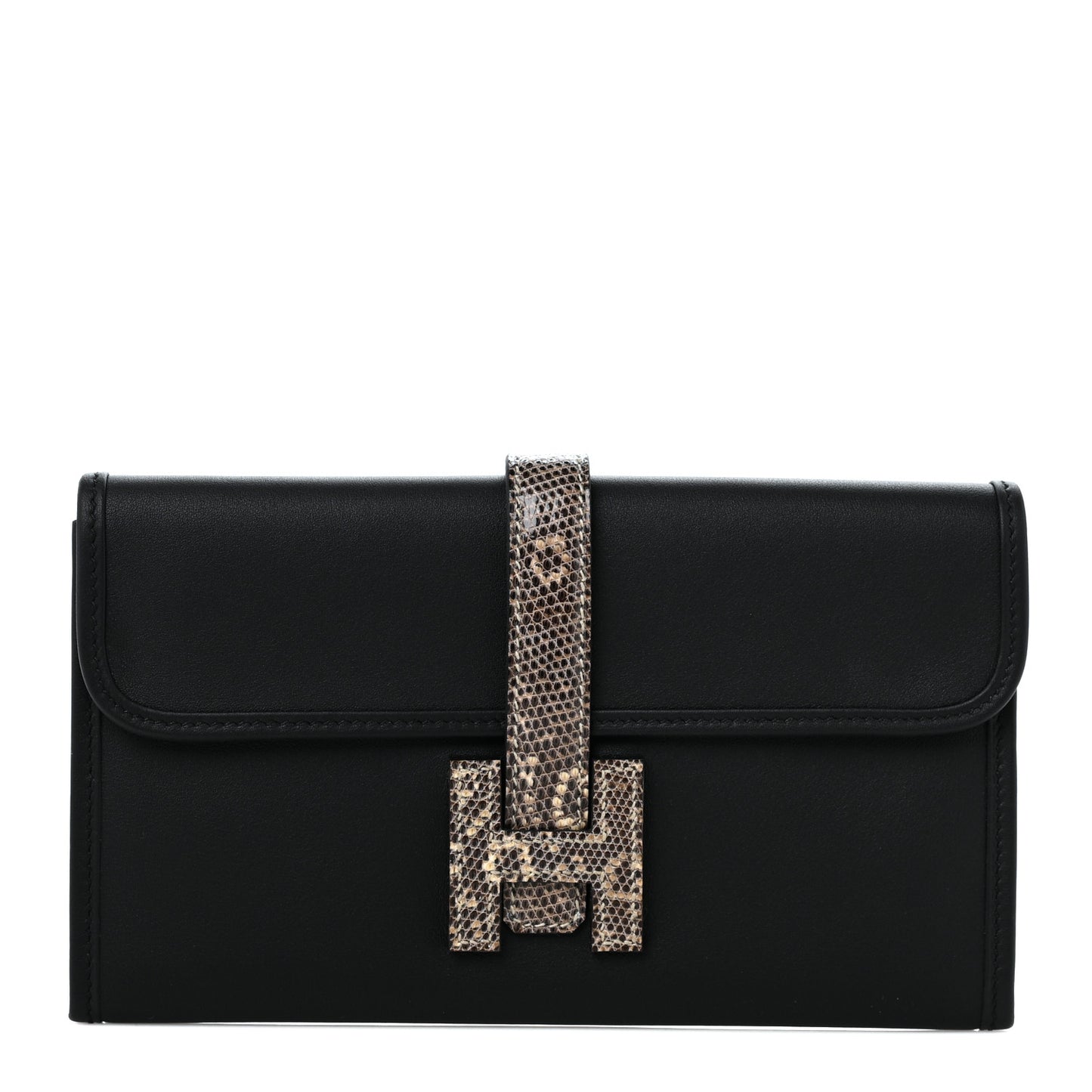 Swift Lizard Jige Touch Duo Clutch Black Ombre