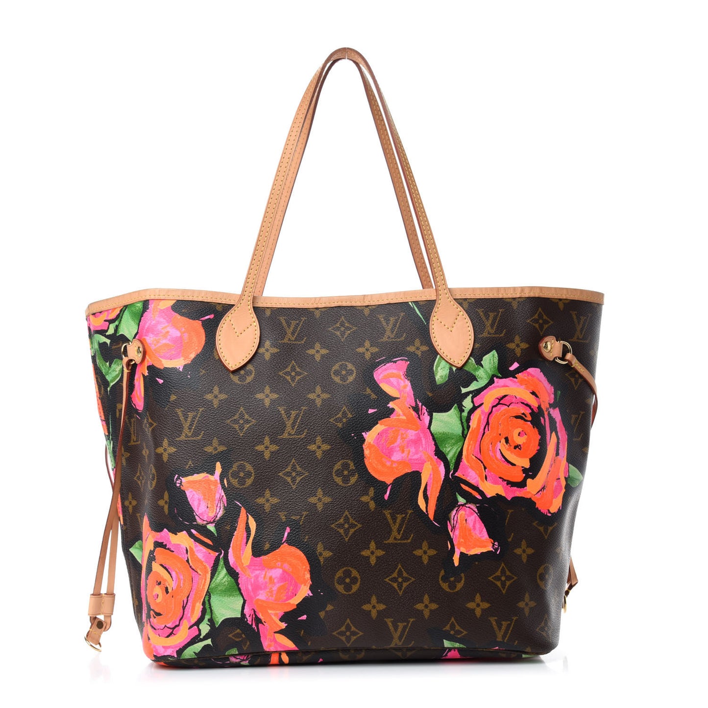 Monogram Roses Neverfull MM