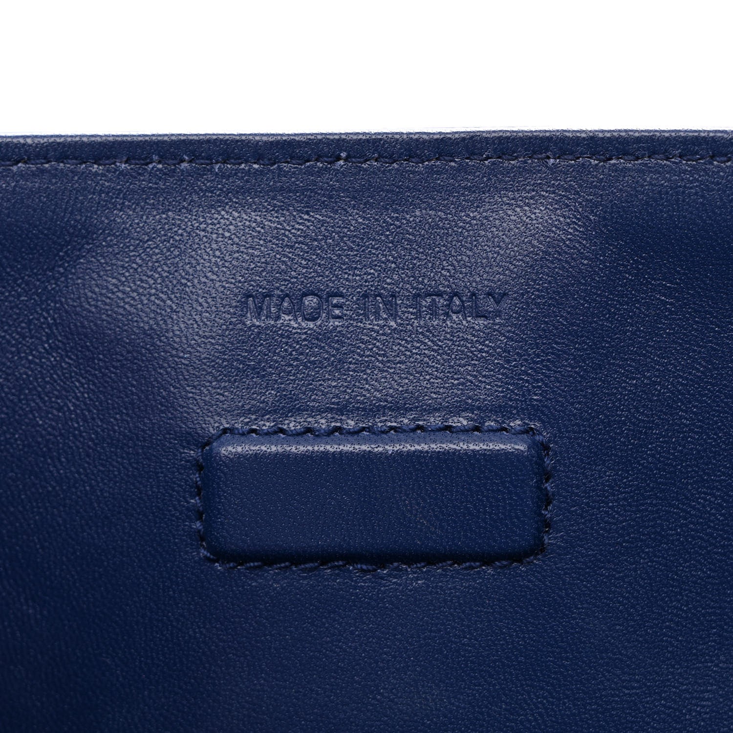 Christian Dior Suede Large Diorever Flap Navy 7 of 12